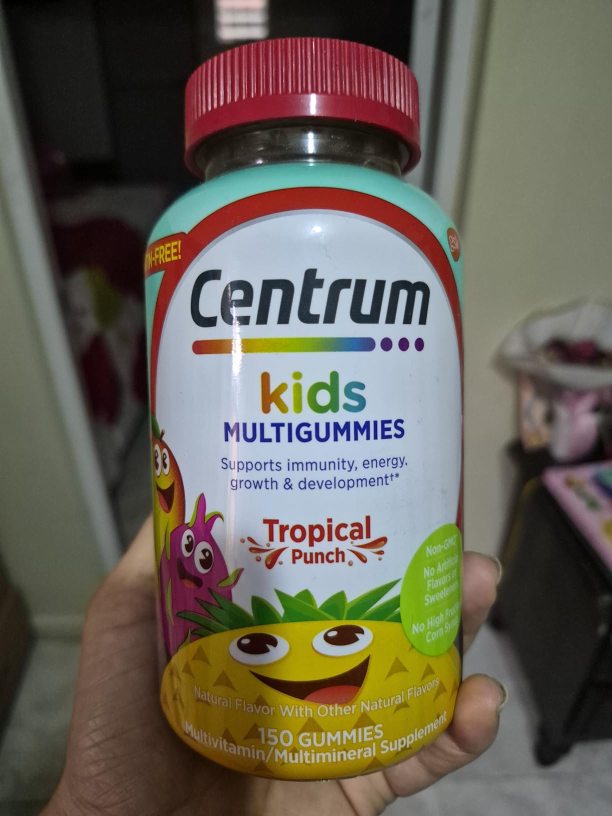Centrum Kids Multivitamin Gummies, Tropical Punch Flavor, 150 Tablets customer photo 1