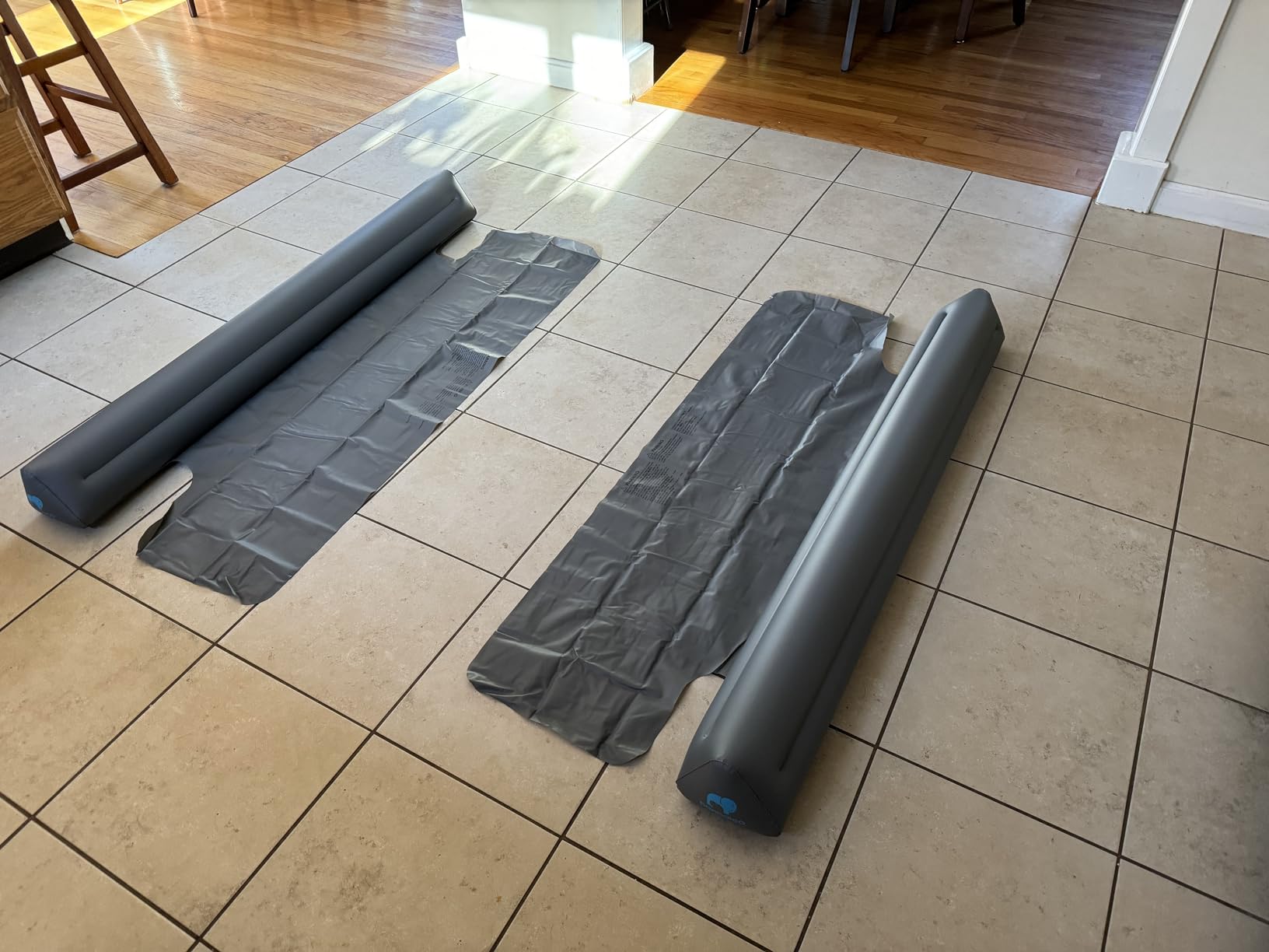BANBALOO - 2-Pack Inflatable Bed Bumper for Children - Child Fall Protection, Inflatable Travel Bed Rail, for fold-Away, Single, Double, Queen Size, King Size and Montessori beds customer photo 1