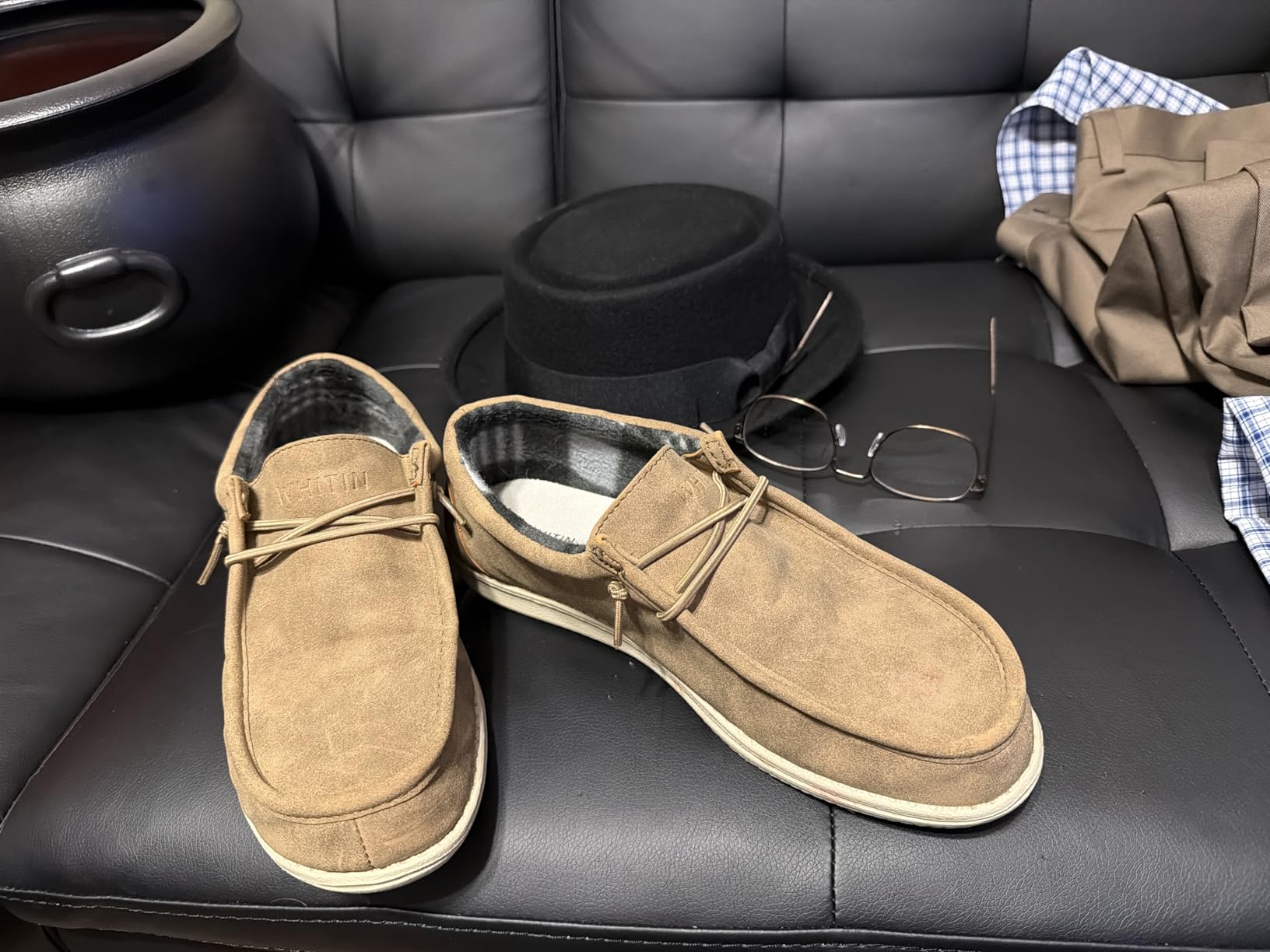 WHITIN Men's Easy Breezy Slip On Loafers DU06 customer photo 2
