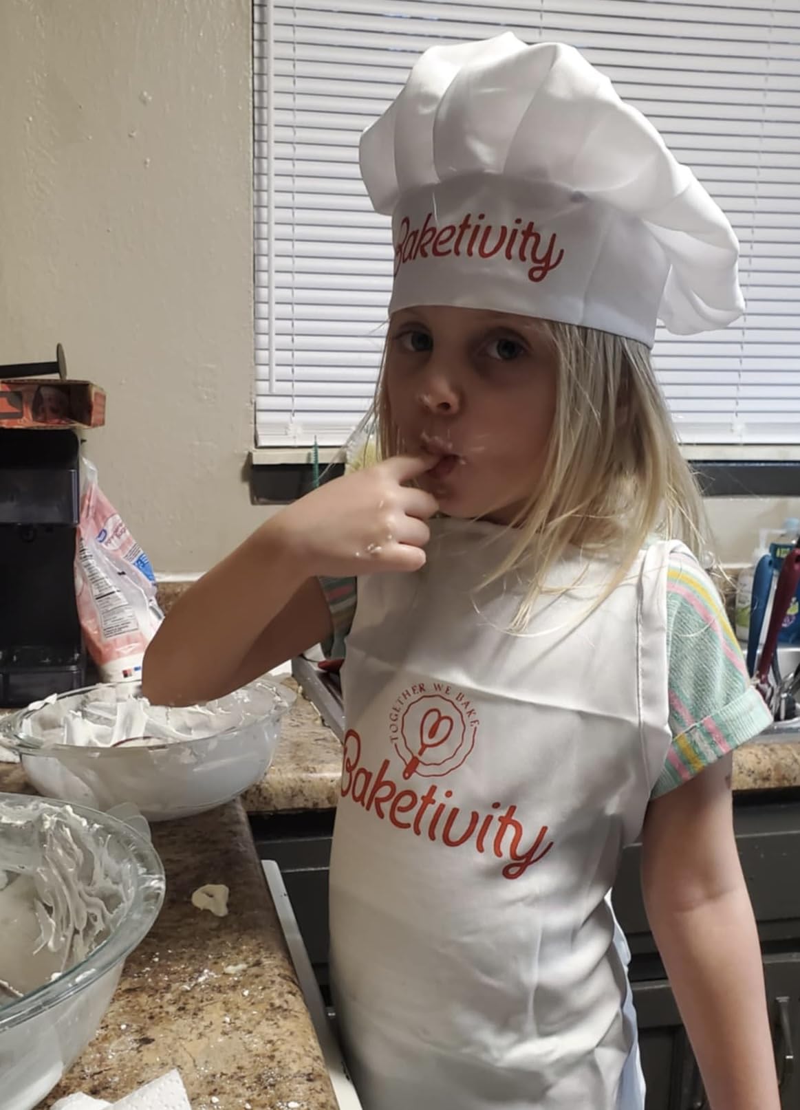 Baketivity Kids Cooking Set with Real Utensils & Kitchen Tool Guide customer photo 2