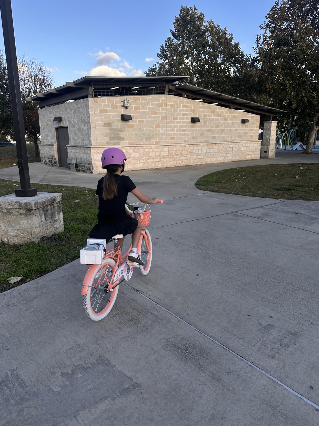 Glerc Maggie Girls Bike, 12-20 Inch Kids Bike for 2-13 Years Old Children, Princess Style Kids Bicycle with Doll-Seat & Basket & Training Wheels, Multiple Colors customer photo 1