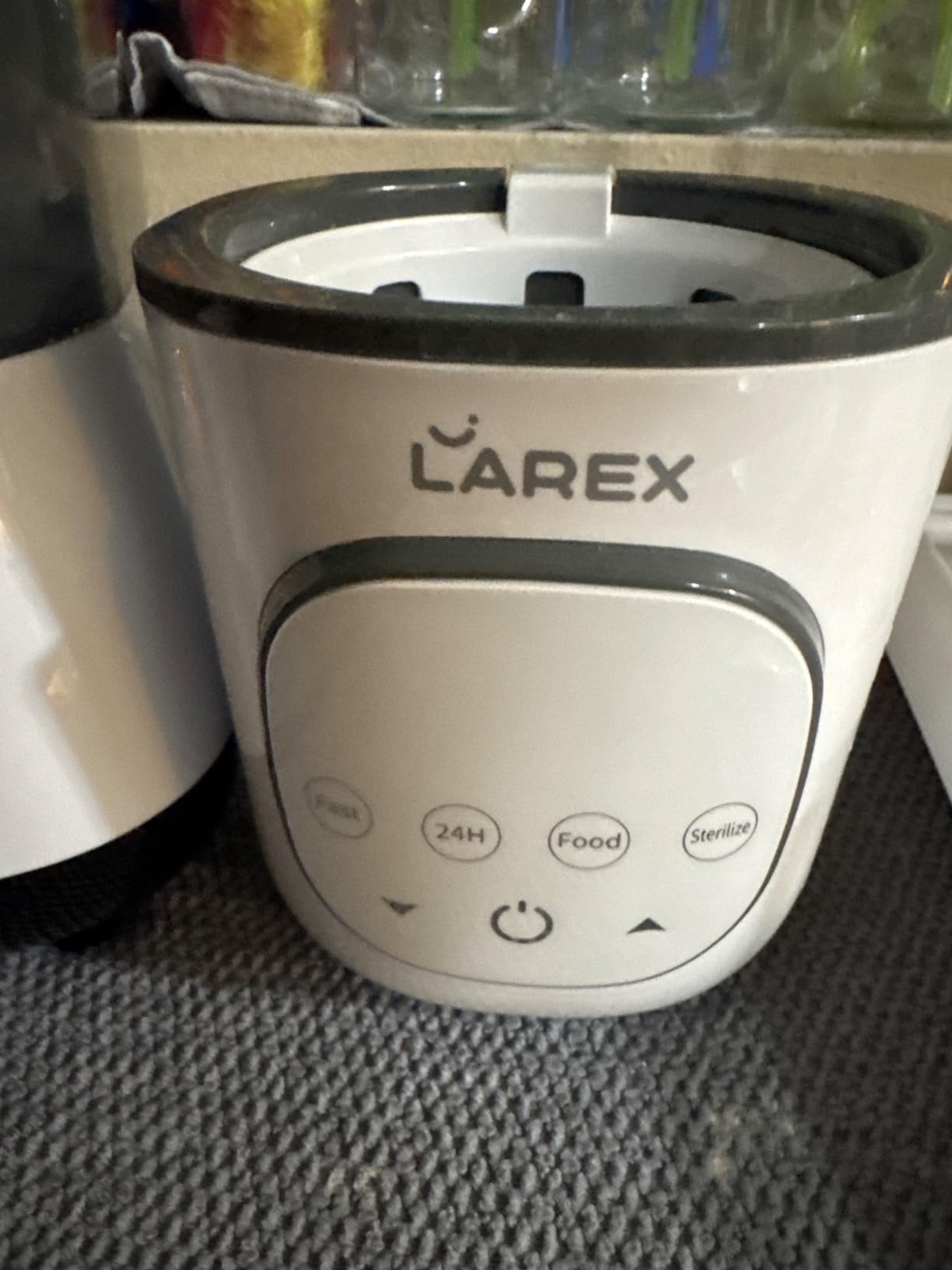 LAREX Bottle Warmer, Fast Baby Bottle Warmer for Breastmilk and Formula customer photo 2