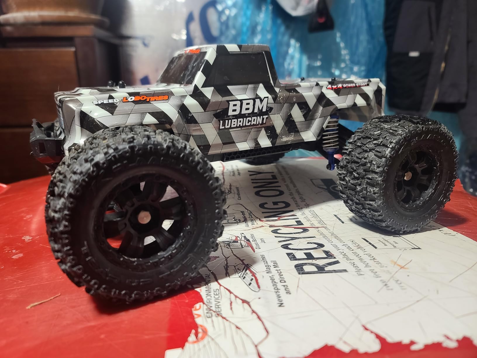 HAIBOXING 903A, 1/12 Scale Brushless RC Cars, 4X4 Off-Road RC Monster Truck customer photo 1