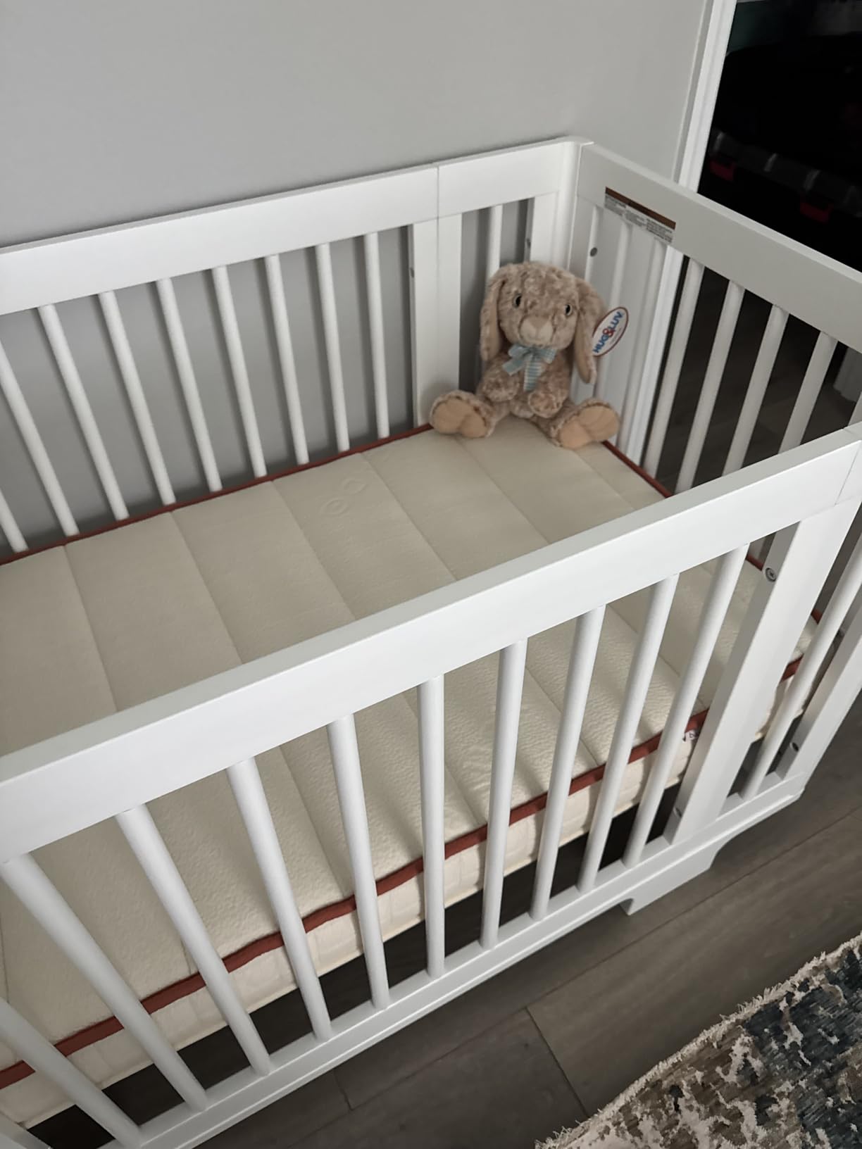 Babyletto Yuzu Convertible All-Stages® Bassinet, Midi, Full-Size Crib in Natural, Greenguard Gold Certified, Portable & Adjustable with Conversion Kits and Pads Included customer photo 1