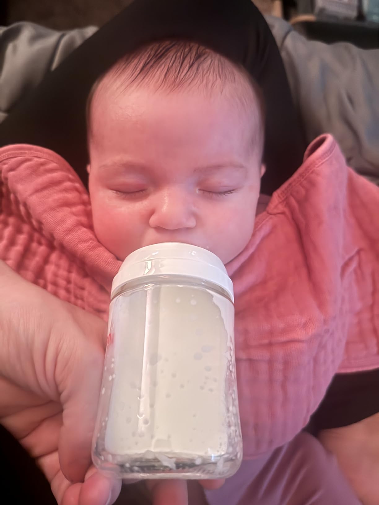 Pigeon Glass Baby Bottles Wide Neck, 5.4 Oz, Pack of 2 customer photo 2