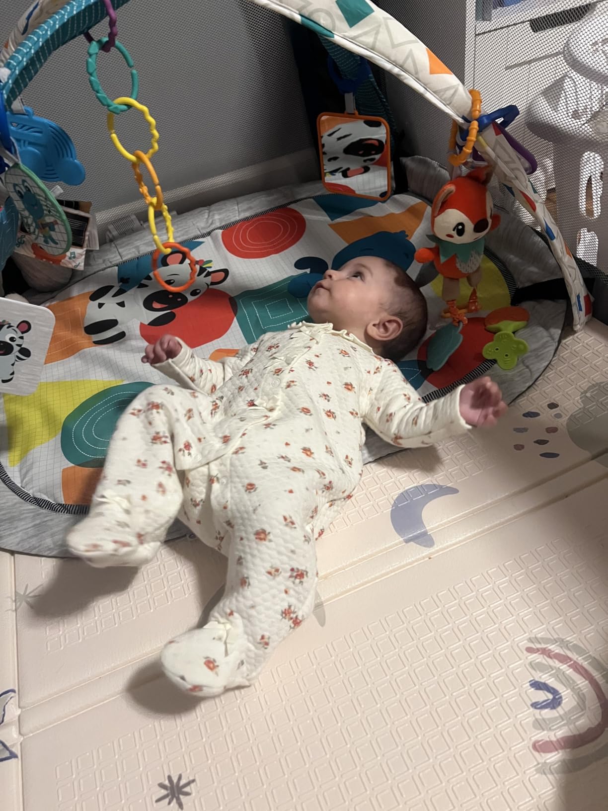 Nuby Reversible Baby Floor Mat, Stars and Sky customer photo 1