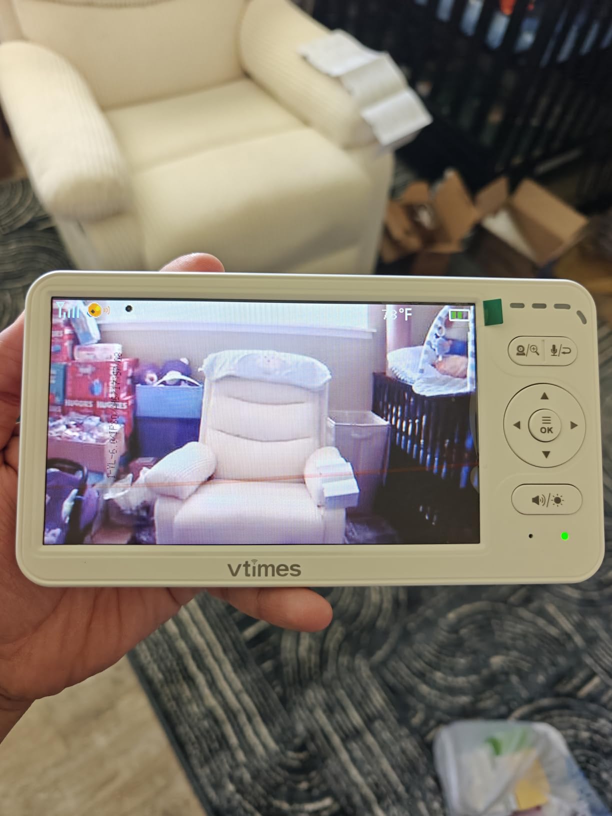 VTimes No WiFi Baby Camera Monitor, 3.2