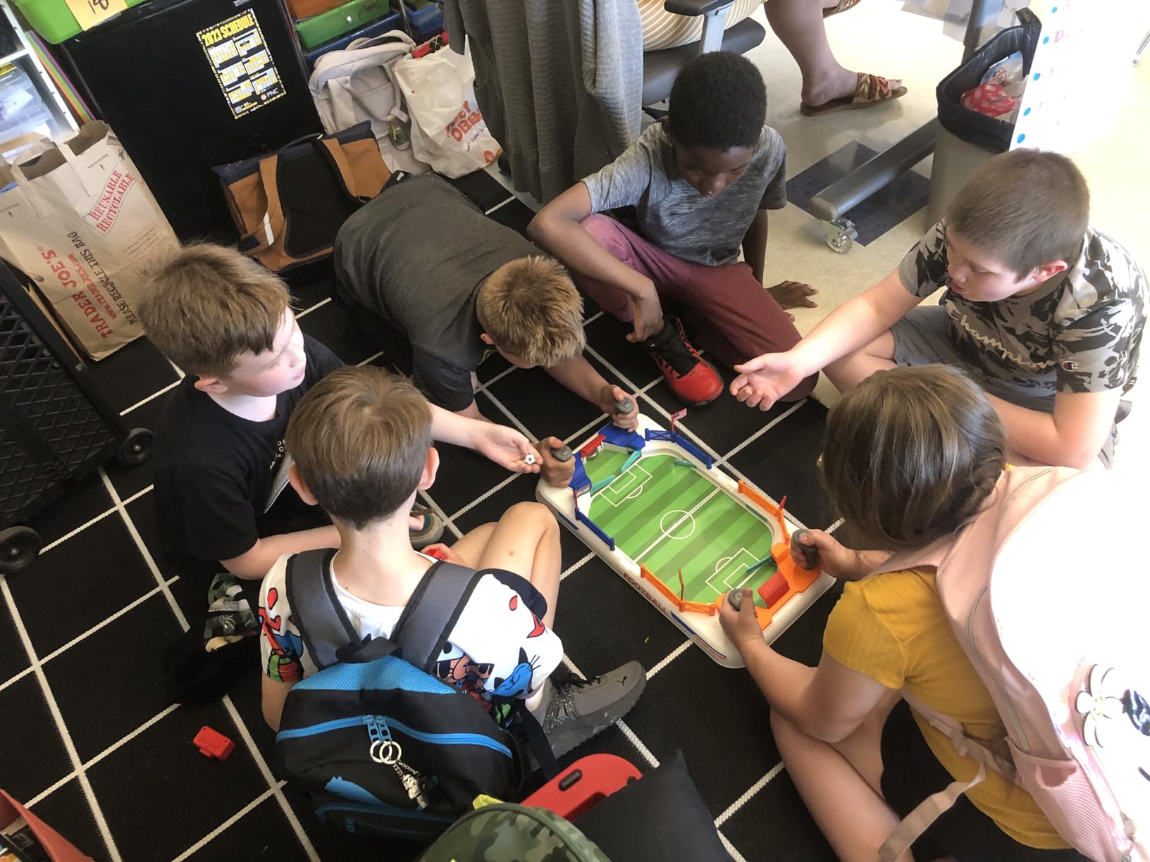 Soccer Board Game for Kids Age 4-12 Mini Foosball Table Toy | Interactive Soccer Toys for 3 4 5 6 7 8-12 Year Old - Indoor Family Playroom Party - Birthday Sports Gift for Boys Girls customer photo 1