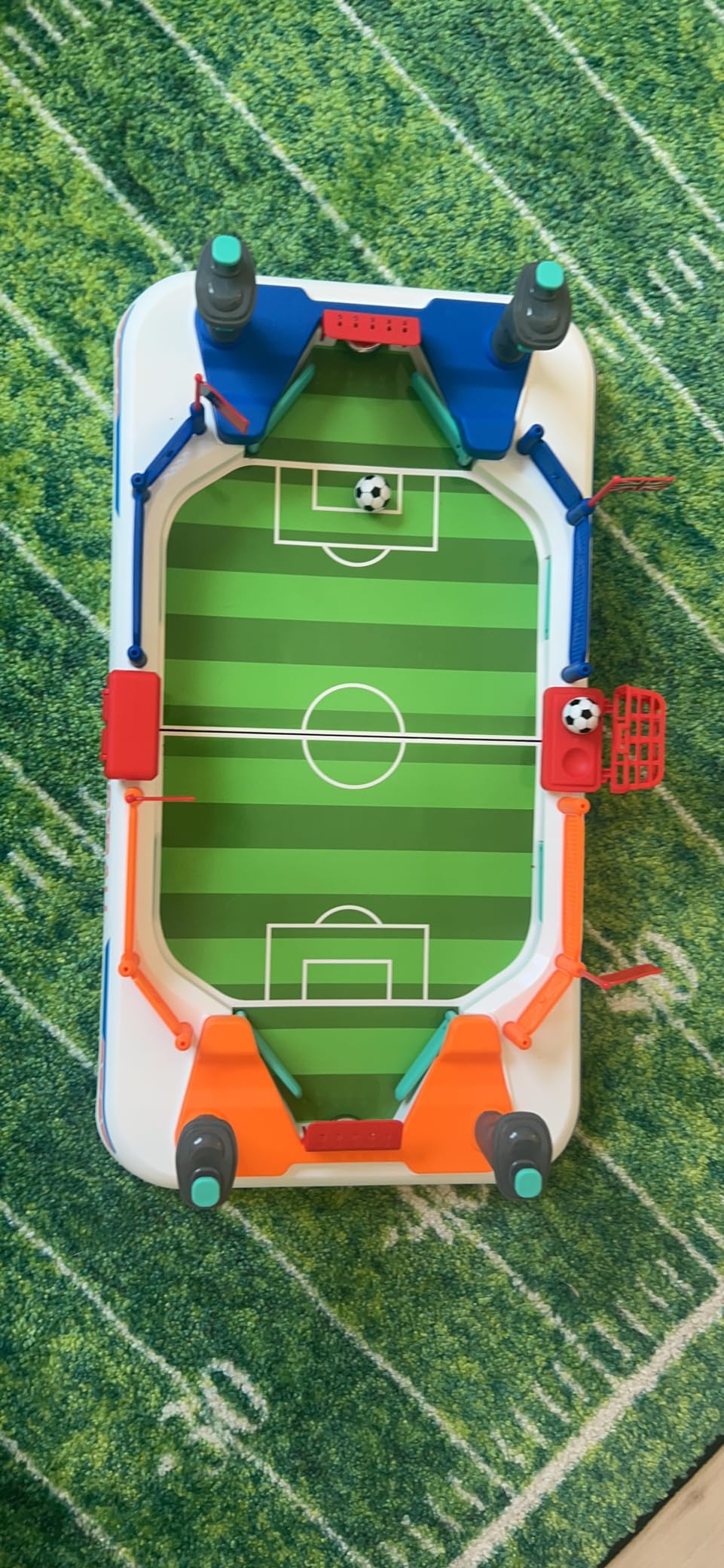 Soccer Board Game for Kids Age 4-12 Mini Foosball Table Toy | Interactive Soccer Toys for 3 4 5 6 7 8-12 Year Old - Indoor Family Playroom Party - Birthday Sports Gift for Boys Girls customer photo 2