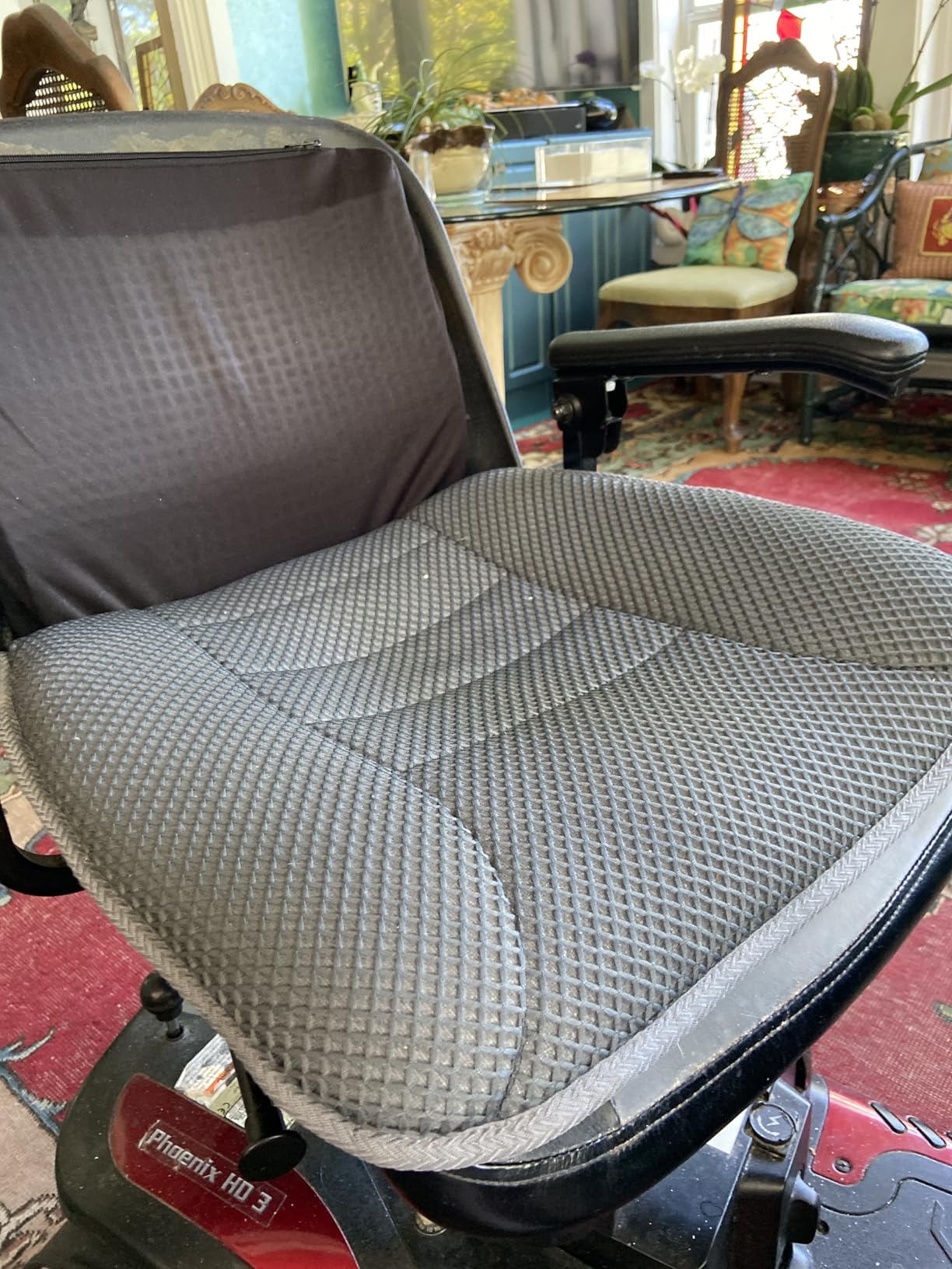 AEROiVi Car Seat Cushion Breathable Mesh Non-Slip Comfort Seat Truck Office | Car Seat pad for Driving 3D Air Mesh Car Seat Protector Works with Truck SUV and Office Chair Home Quick Drying Washable customer photo 1