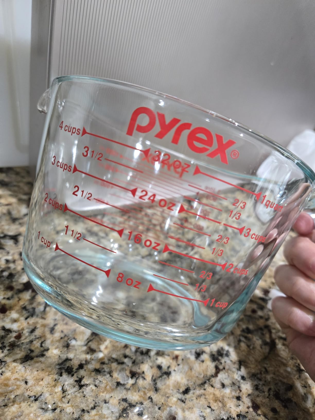 Pyrex 4 Cup Glass Measuring Cup For Baking and Cooking customer photo 1
