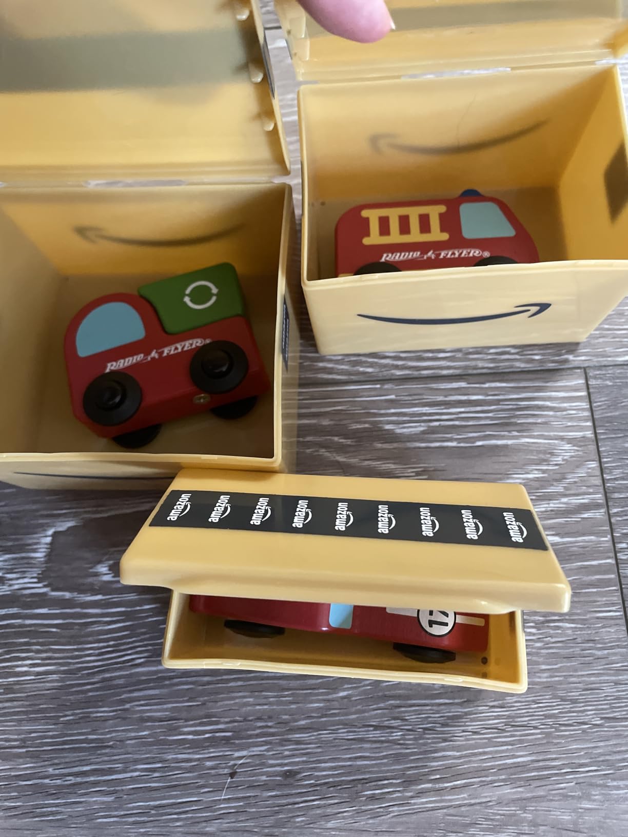 Radio Flyer Amazon Delivery Van, for Ages 2+, Toddler Ride On Toys customer photo 2