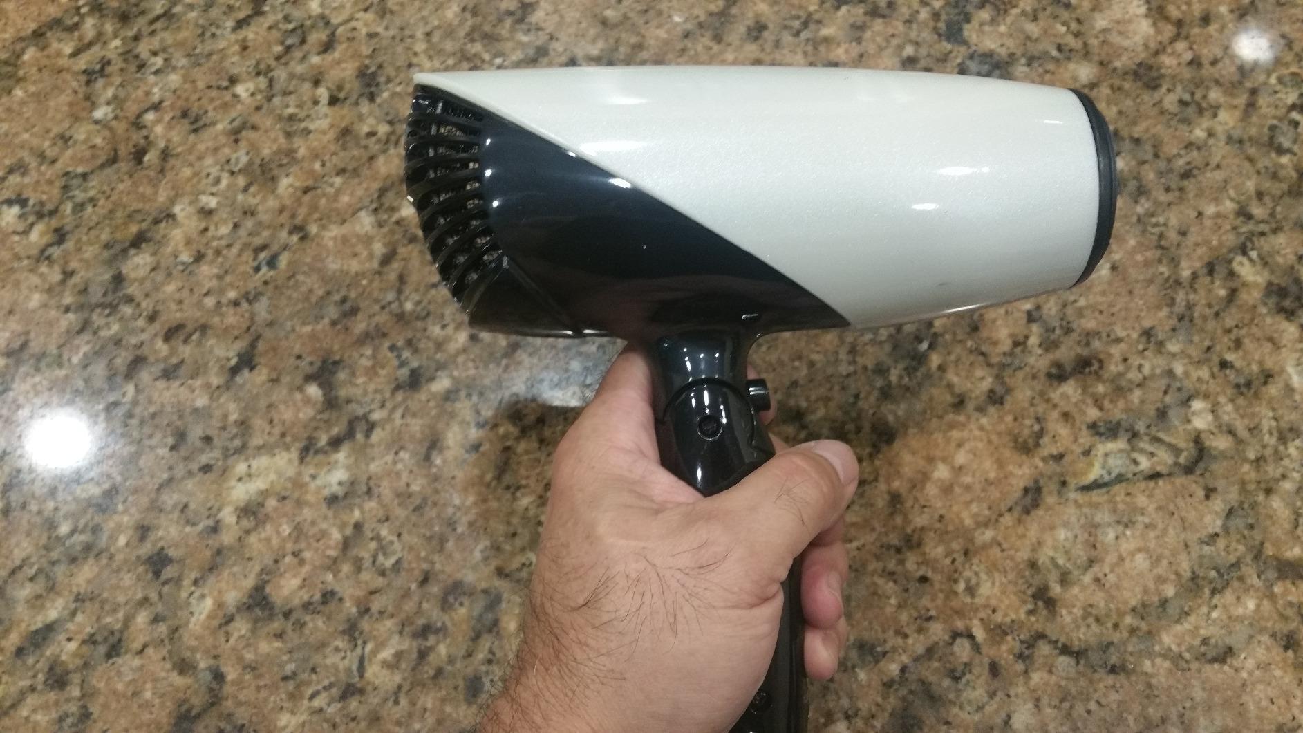 Wazor Compact 1000W Blow Dryer for Kids & Pour Painting Mini Travel Hair Dryer for RV, Ionic Lightweight Dryer with Concentrator, Cool Shot Button, Purple customer photo 1