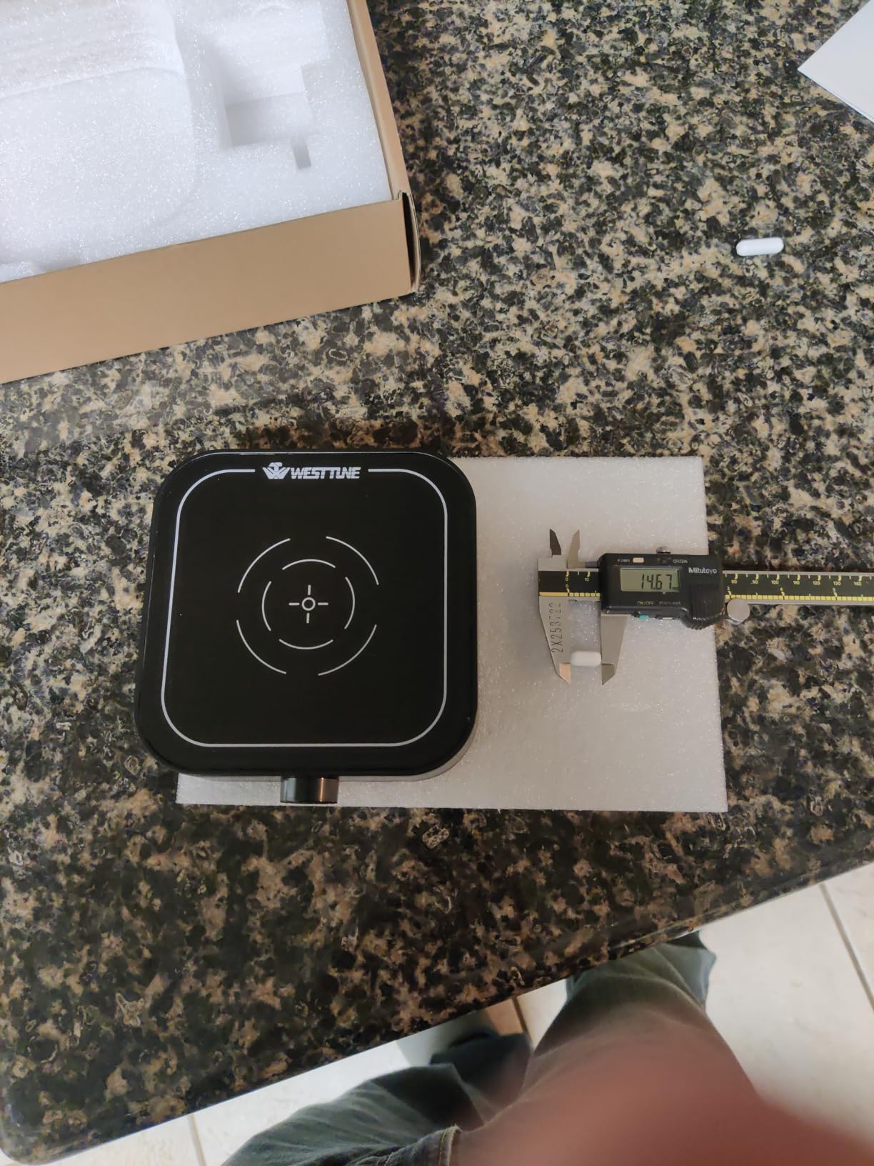 Magnetic Stirrer 3000rpm, Magnetic stir Plate with Stir Bar, Mini Magnetic Mixer Stirrer Max Stirring Capacity 3000mL, Lab Stirrers (No Heating) customer photo 1