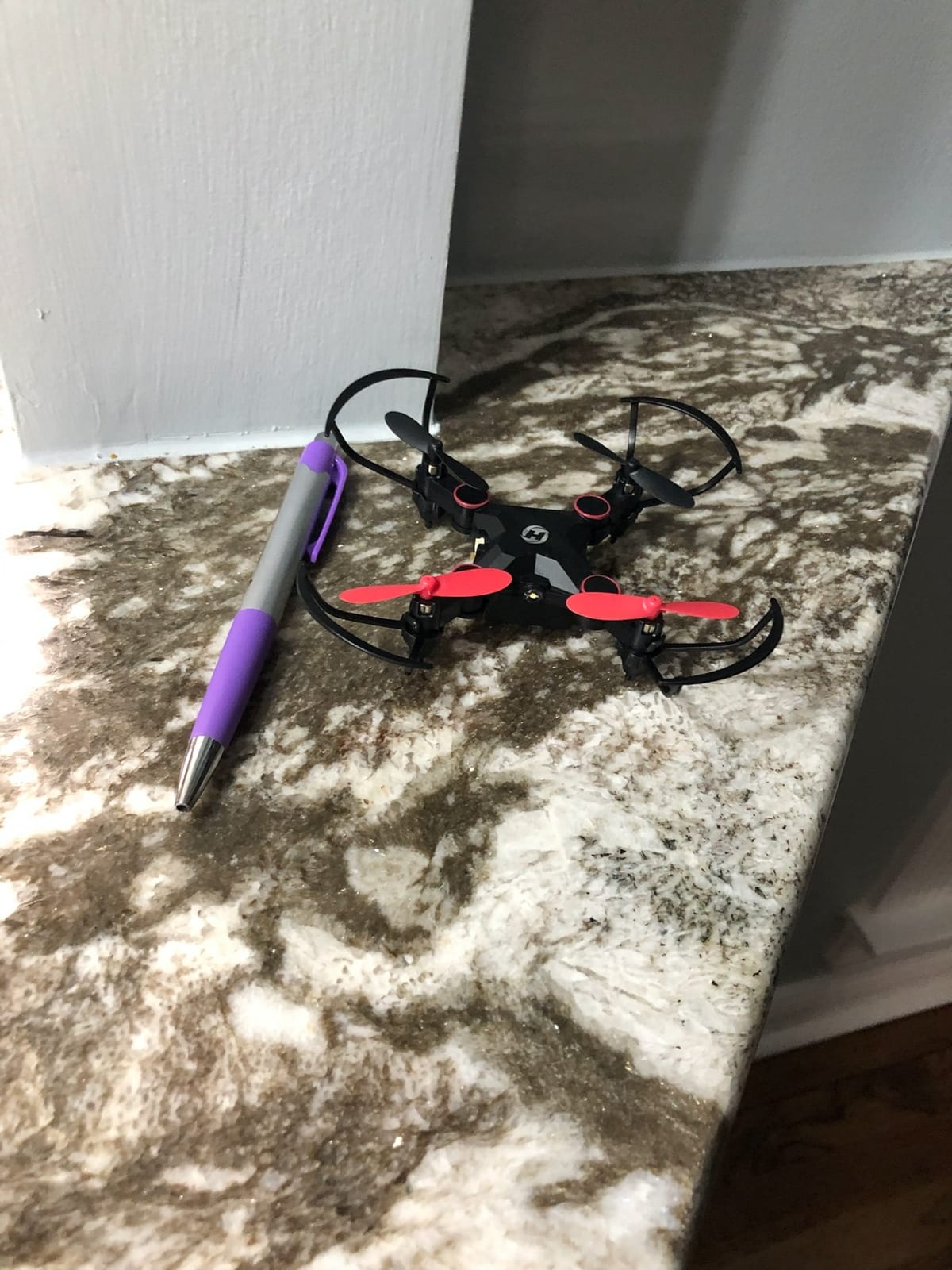 Holy Stone HS190 Foldable Mini Drone for Kids Beginners, RC Nano Quadcopter with Altitude Hold, 3D Flips, High Speeds Rotation, Headless Mode, Throw to Go, One Key Return, Great Gift Toys for Boys and Girls, Blue customer photo 1