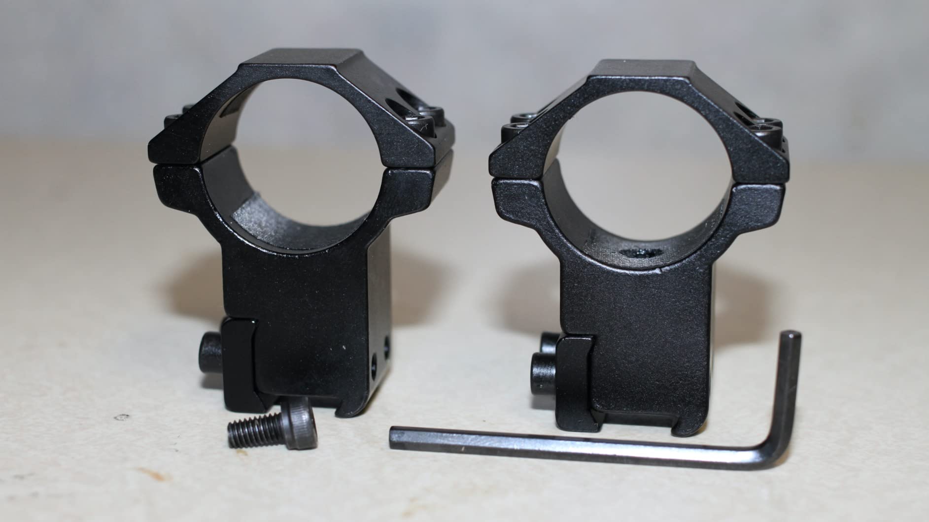 LONSEL 1'' Dovetail Scope Rings, 2 Pack High Profile or Medium Profile 1 Inch Scope Mount Rings for 11mm Dovetail Rails customer photo 1