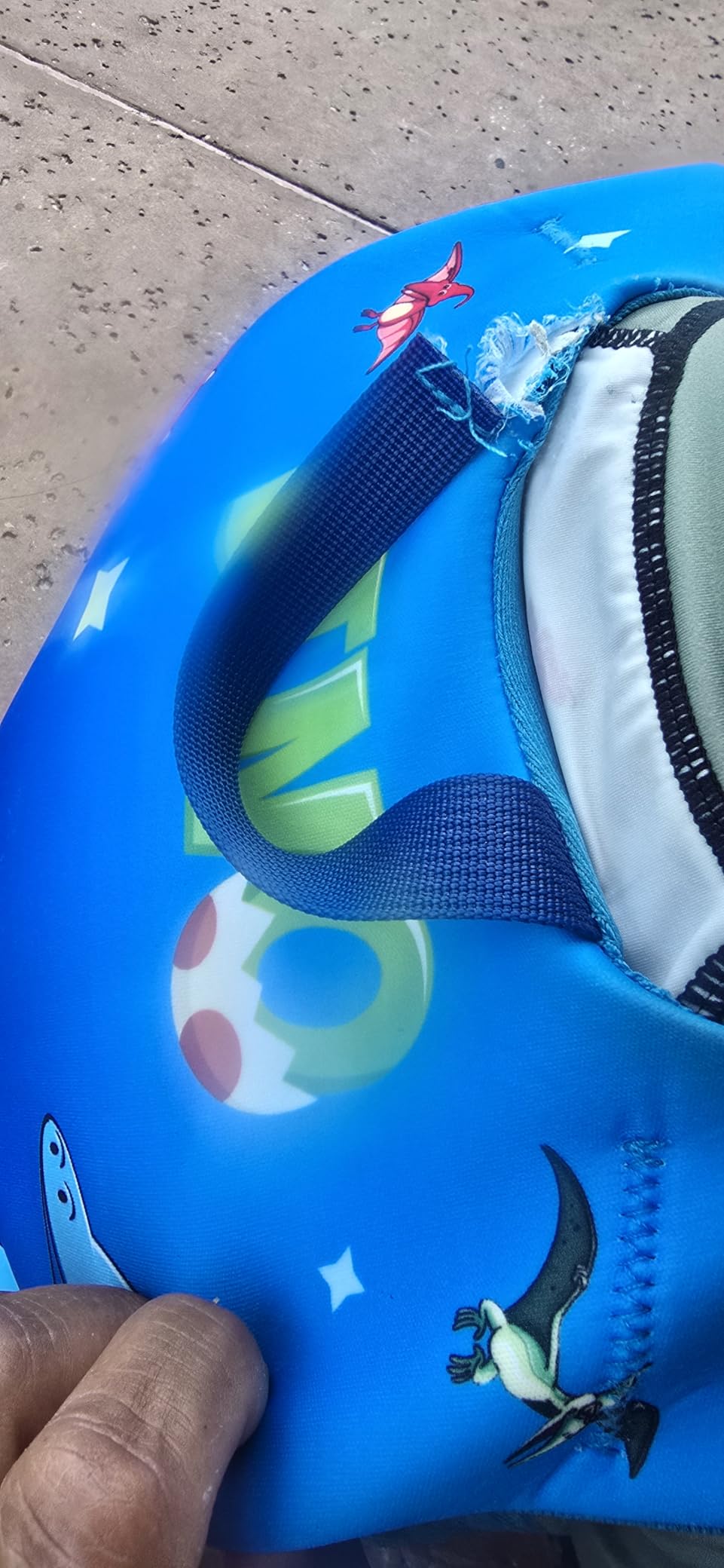 REALIKE Kids Swim Vest for Toddler Adjustable Safety Strap Swimming Aids for Toddlers Children Float Swimsuit, Suitable for Age 2-10 Years/22-88lbs customer photo 2