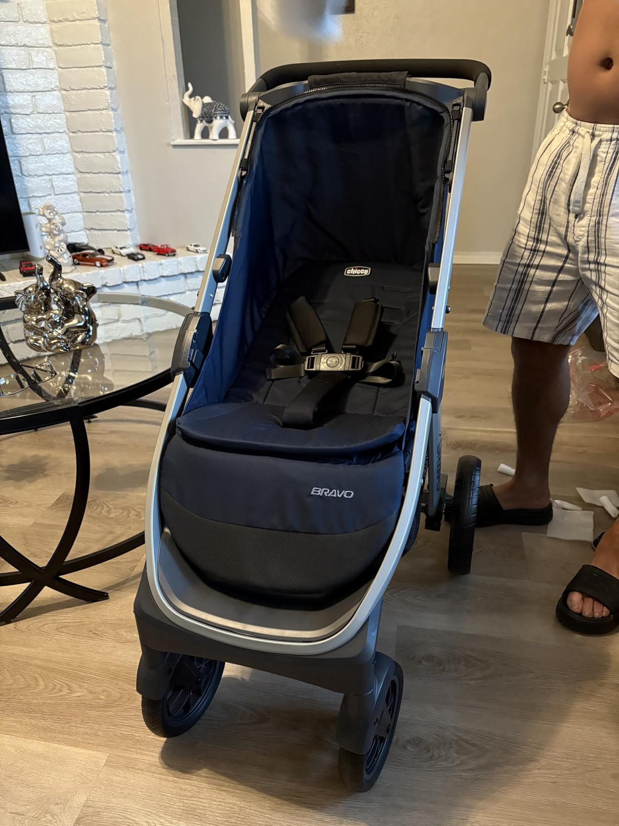 Chicco Bravo® 3-in-1 Trio Travel System, Bravo® Quick-Fold Stroller with KeyFit® 30 Infant Car Seat and Base, Car Seat and Stroller Combo | Parker customer photo 1