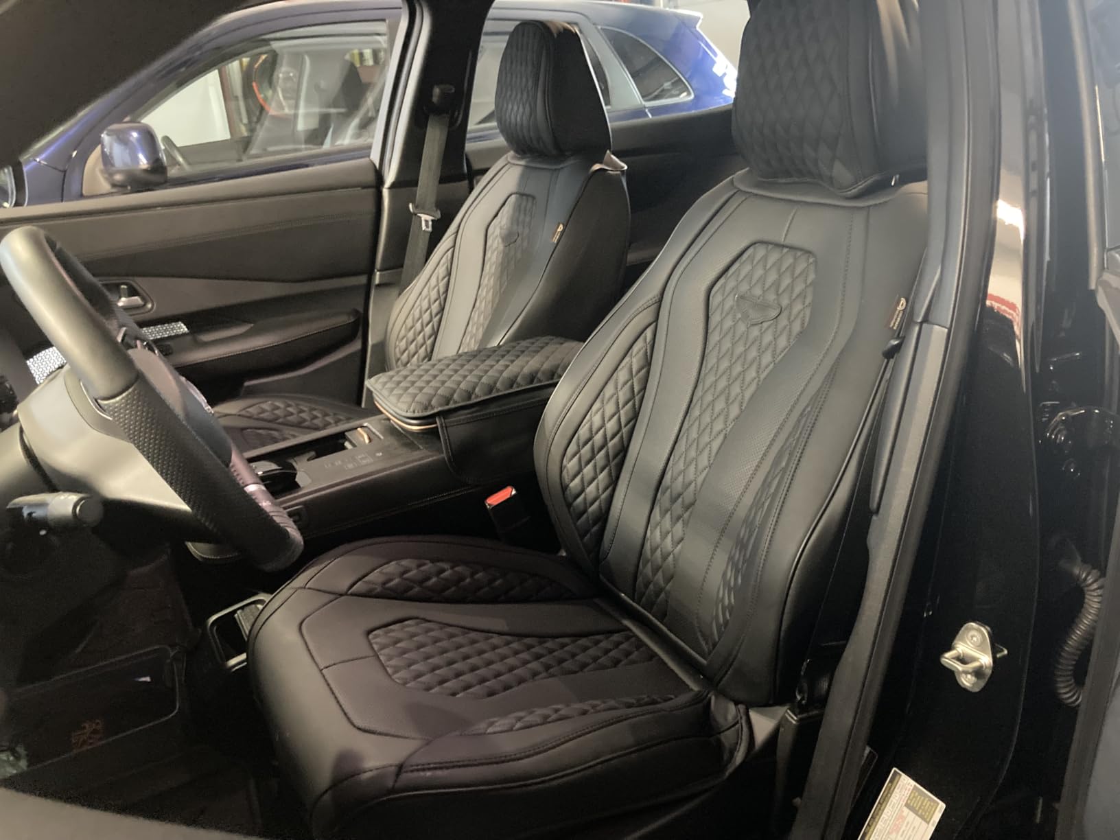 Coverado Seat Covers, Car Seat Covers Full Set, Red Car Seat Cover, Car Seat Covers Front Seats Back Seat Covers, Waterproof Car Seat Cushion, Leather Seat Protector Universal Fit Most Cars customer photo 2