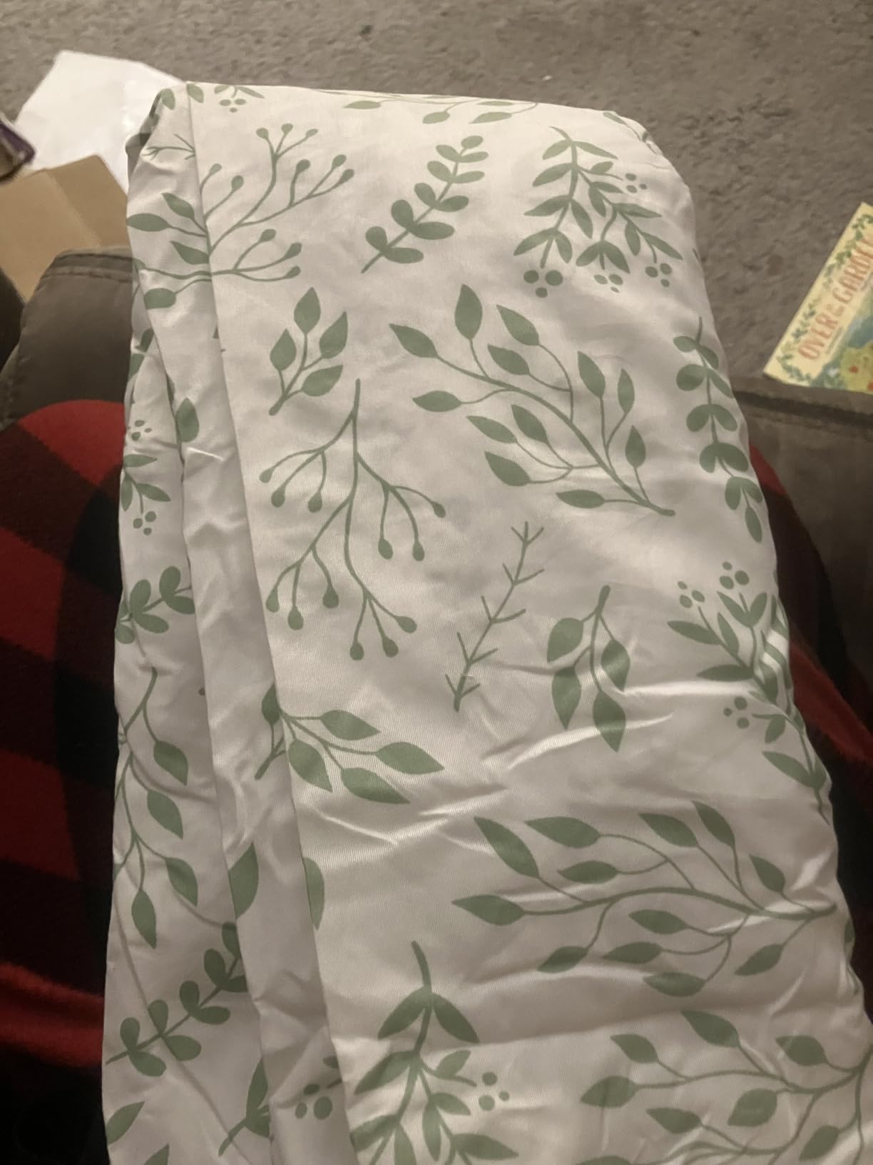 Yoofoss 2-Pack Baby Crib Sheets for Boys Girls 52x28 (Green+Leaf) customer photo 2