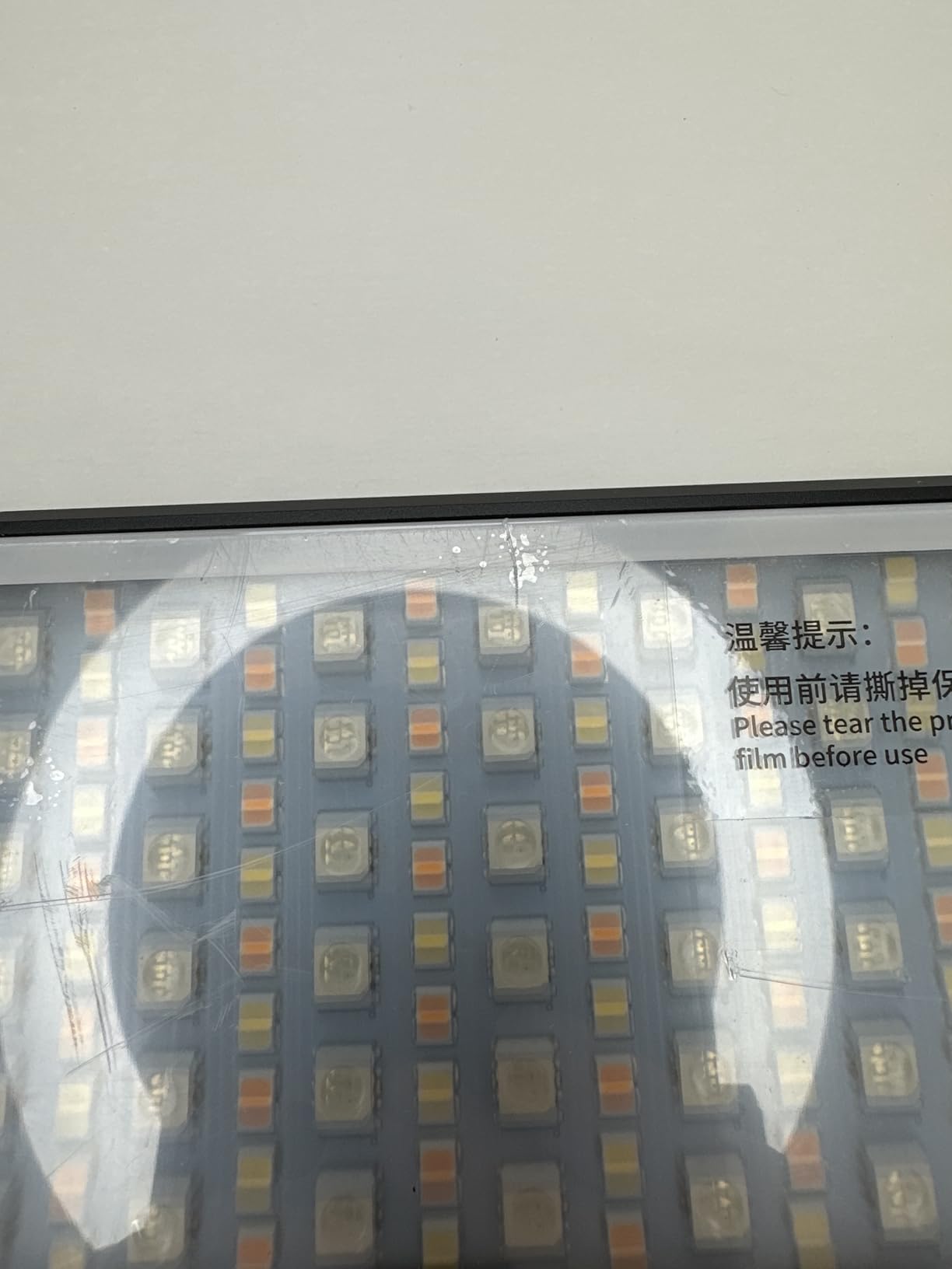 ENEGON RGB Video Light, Built-in 4000mAh Rechargeable Battery LED Camera Light Full Color 24 Common Light Effects, CRI≥95 2500-9000K LED Video Light Panel with Power Bank Function. customer photo 2