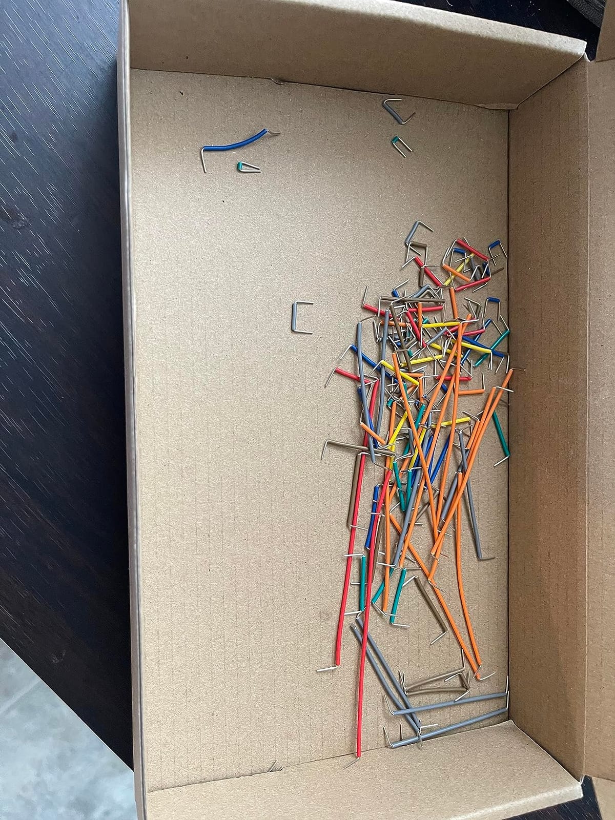 Solderless Electronics Breadboard Jumper Wires Kit 400 830 Tie Point Breadboard 14Values Solid Jumper Wire 126pcs U-Shape Male to Male Bread Board Cable Wire Ribbon Cables customer photo 2