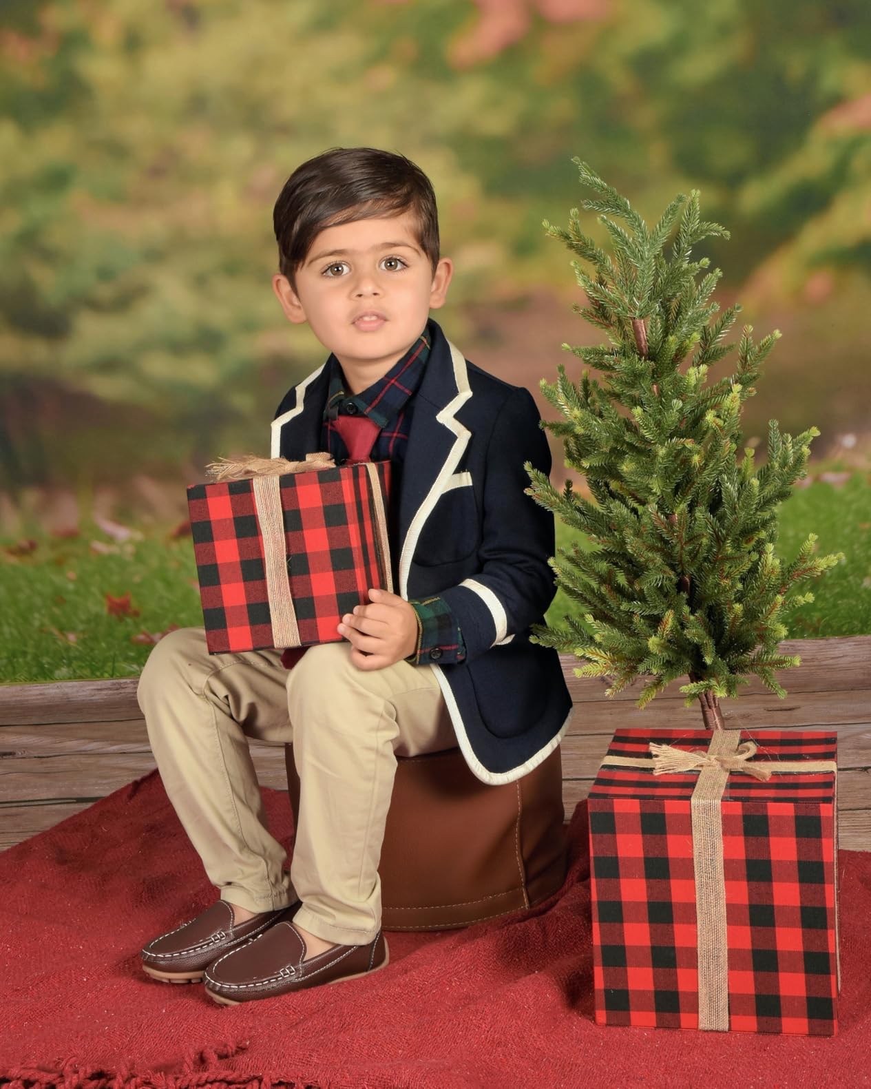 The Children's Place Baby-Boys and Toddler Long Sleeve Plaid Flannel Button Up Shirt customer photo 1