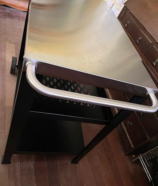 Royal Gourmet PC3404S Movable 3-Shelf Grill Table, Stainless Steel Tabletop customer photo 1