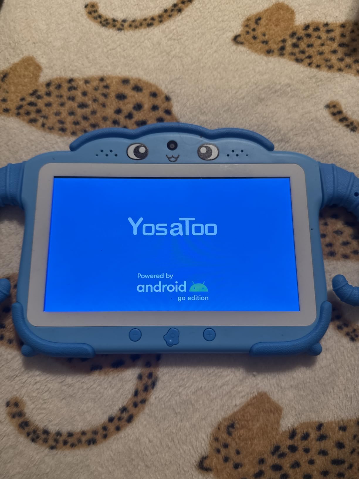 Kids Tablet 7 inch for Kids 3-7 32GB Toddler Tablets with Youtube Case WiFi Dual Camera, Android Learning Software Installed Parental Control Childrens Toddlers Tablet for Boys Girls Ages 3-12, Blue customer photo 1