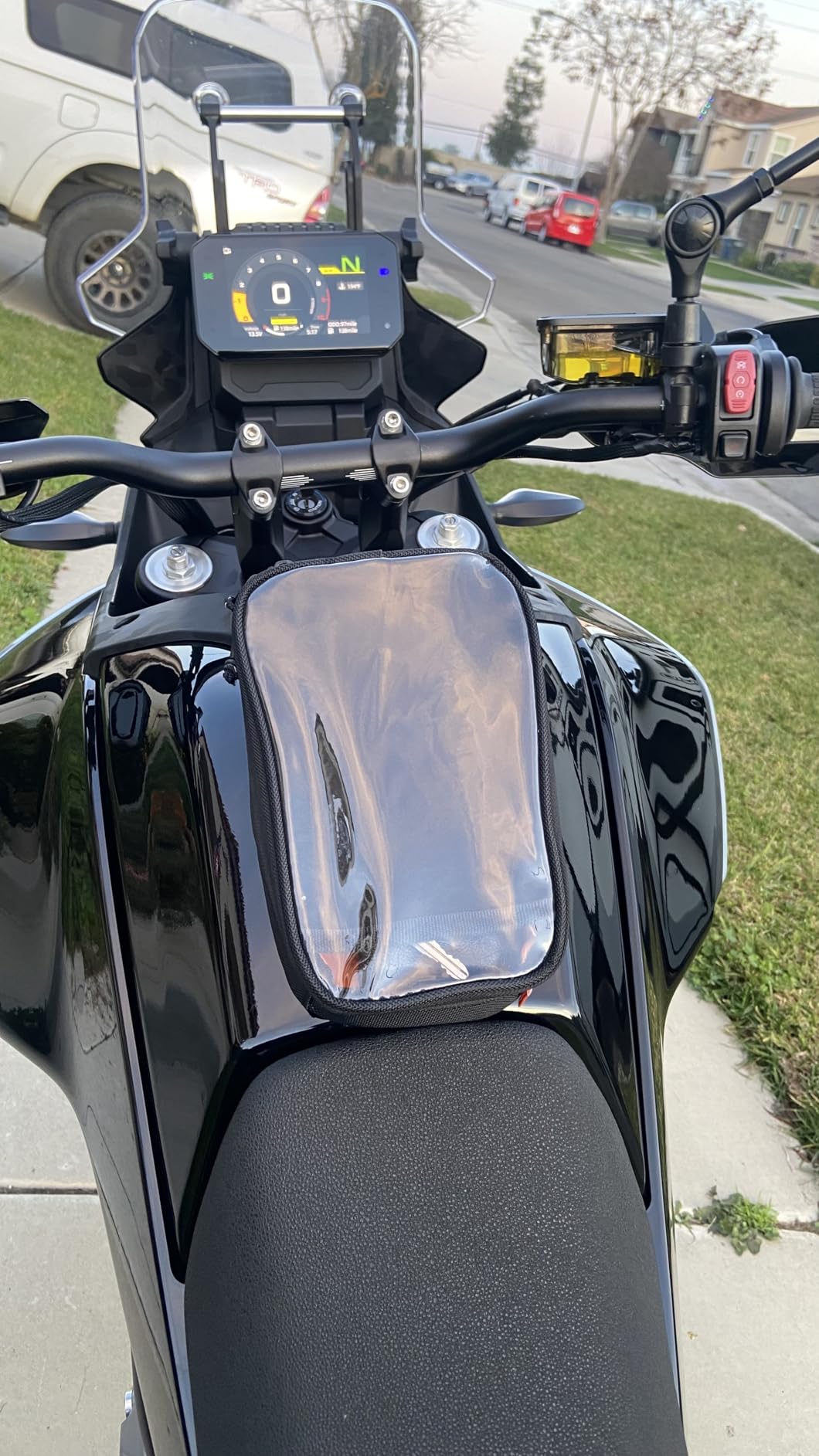 Biltwell EXFIL-2 Mini Tank Bag - Black Magnetic Mount Nylon Tank Bag, Compatible with Touring and Cruiser Motorcycles customer photo 1