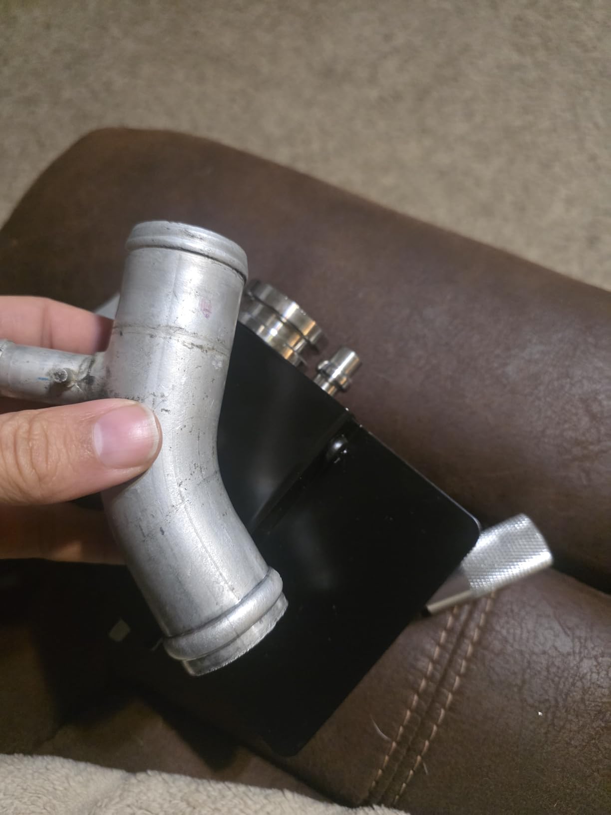 Bead Roller Tool Fits 5/8 Inch and Larger Tubing Beader Tool Intake and Intercooler Piping Aluminum customer photo 1