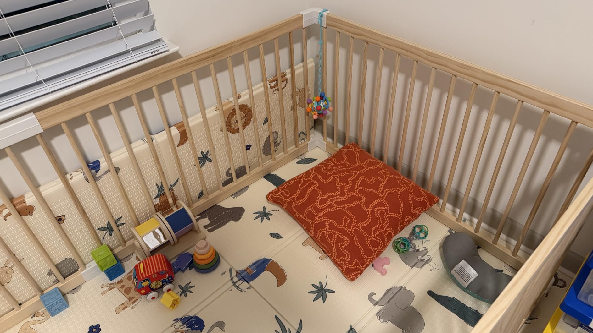 HARPPA Grovi Playpen, GREENGUARD Gold Certified – 60 x 71.5 inch customer photo 2