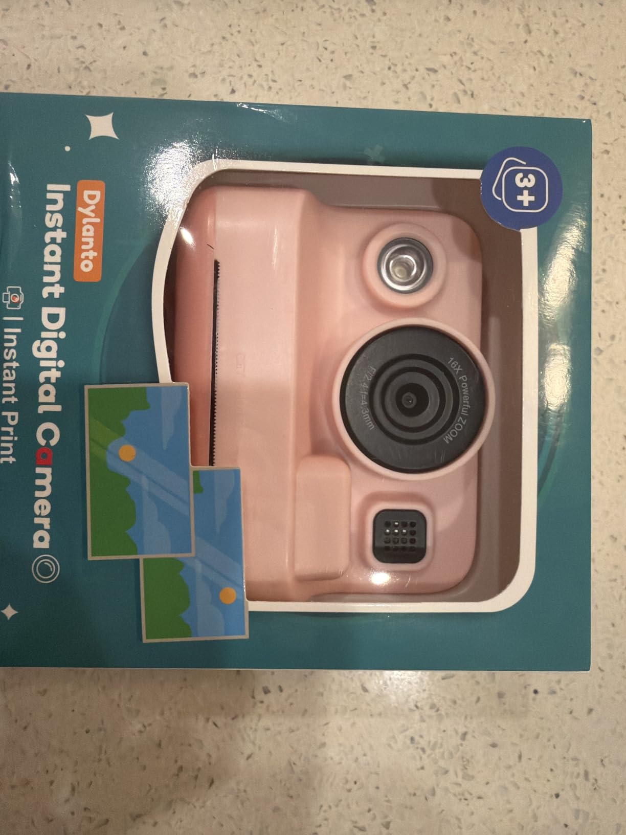 Instant Print Camera for Kids,2.4 Inch Screen Kids Instant Cameras, Christmas Birthday Gifts for Girls Age 3-12, Portable Toddler Toy for 3 4 5 6 7 8 9 10 Year Old Girls Boys Purple | Christmas Birthday Gifts for Girls Age 3-12, Portable Toddler Toy for 3 4 5 6 7 8 9 10 11 12 Year Old Girls Boys Purple customer photo 2