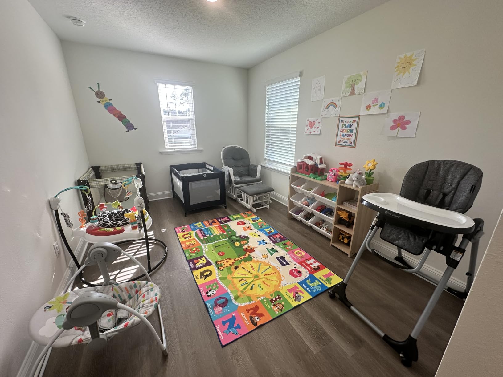 BENRON 4x6 Kids Rug for Playroom Classroom, Fun Play Mat with ABC Alphabet customer photo 1