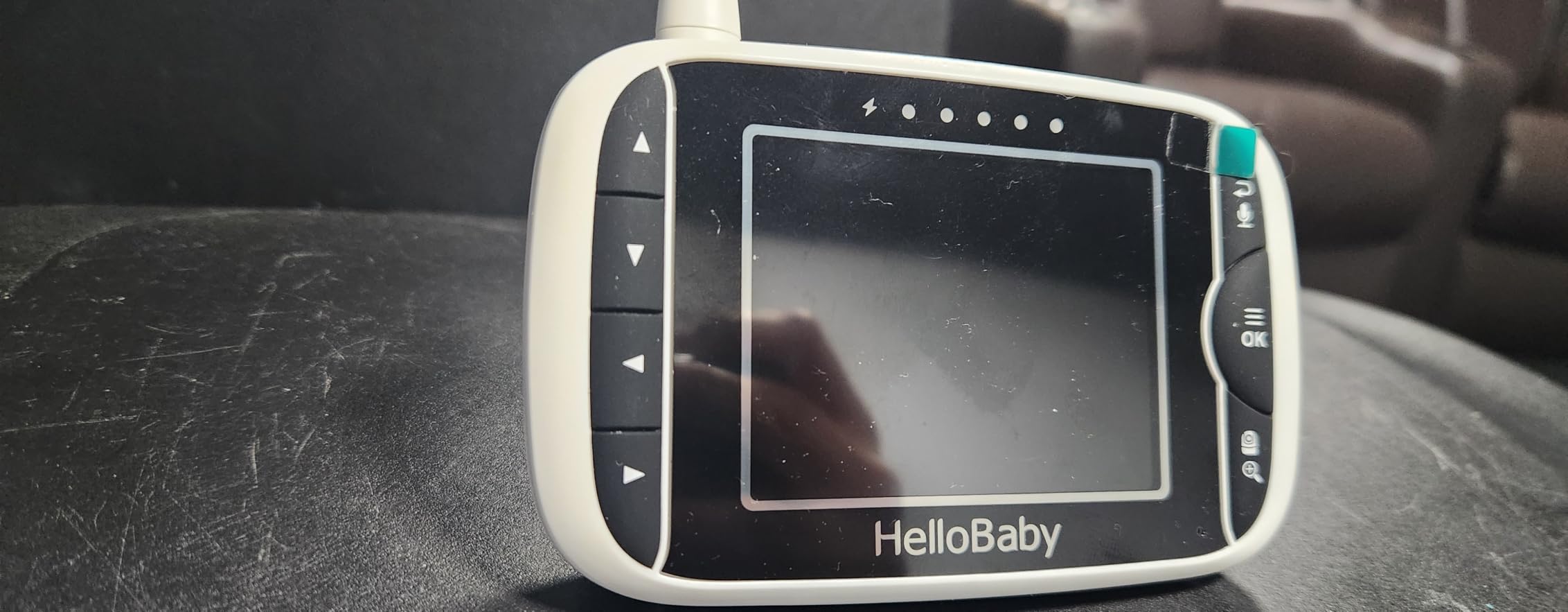HelloBaby Baby Monitor with 2 Cameras and Audio, No WiFi, 3.2