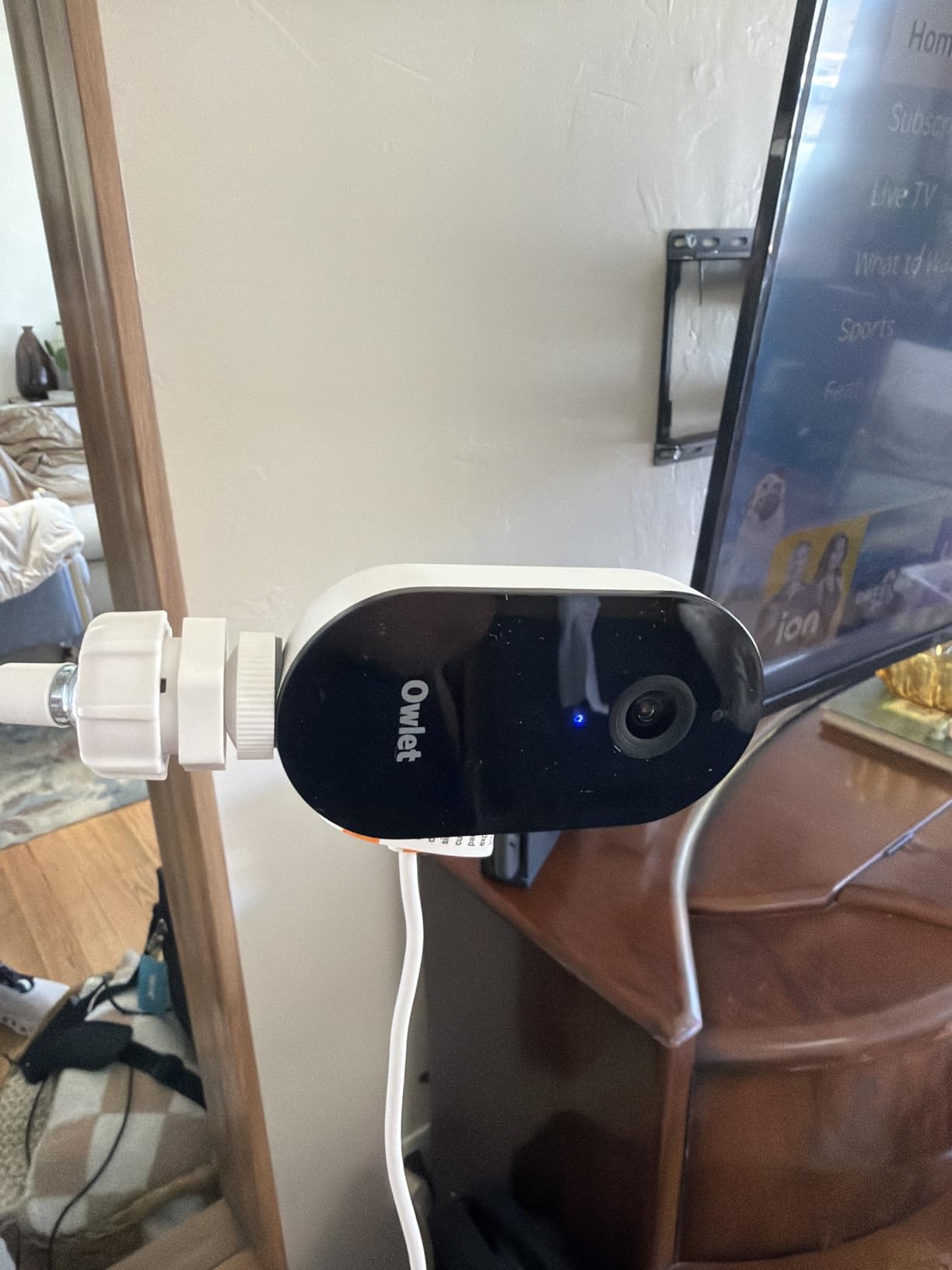 Baby Monitor Floor Stand Holder Mount Compactible for Nanit Pro & Flex Stand,Infant Optics DXR-8 Pro,VTech,Momcozy,HelloBaby,VAVA,nooie IPC100,Motorola VM75/VM50G/VM44 customer photo 2
