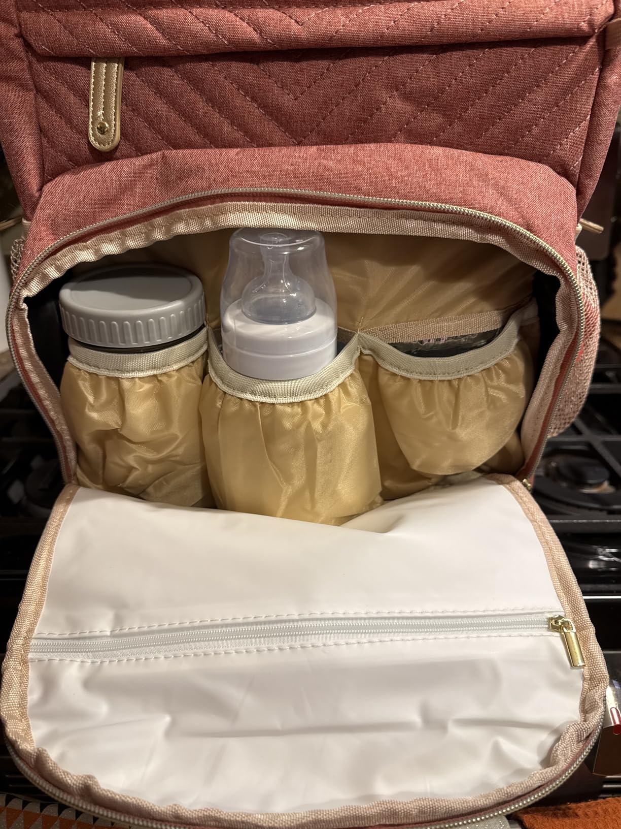 Tuwubi Diaper Bag Backpack, Baby Essentials Travel Tote Bag customer photo 2