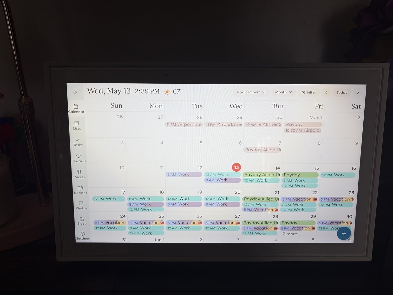 Skylight Calendar – 15