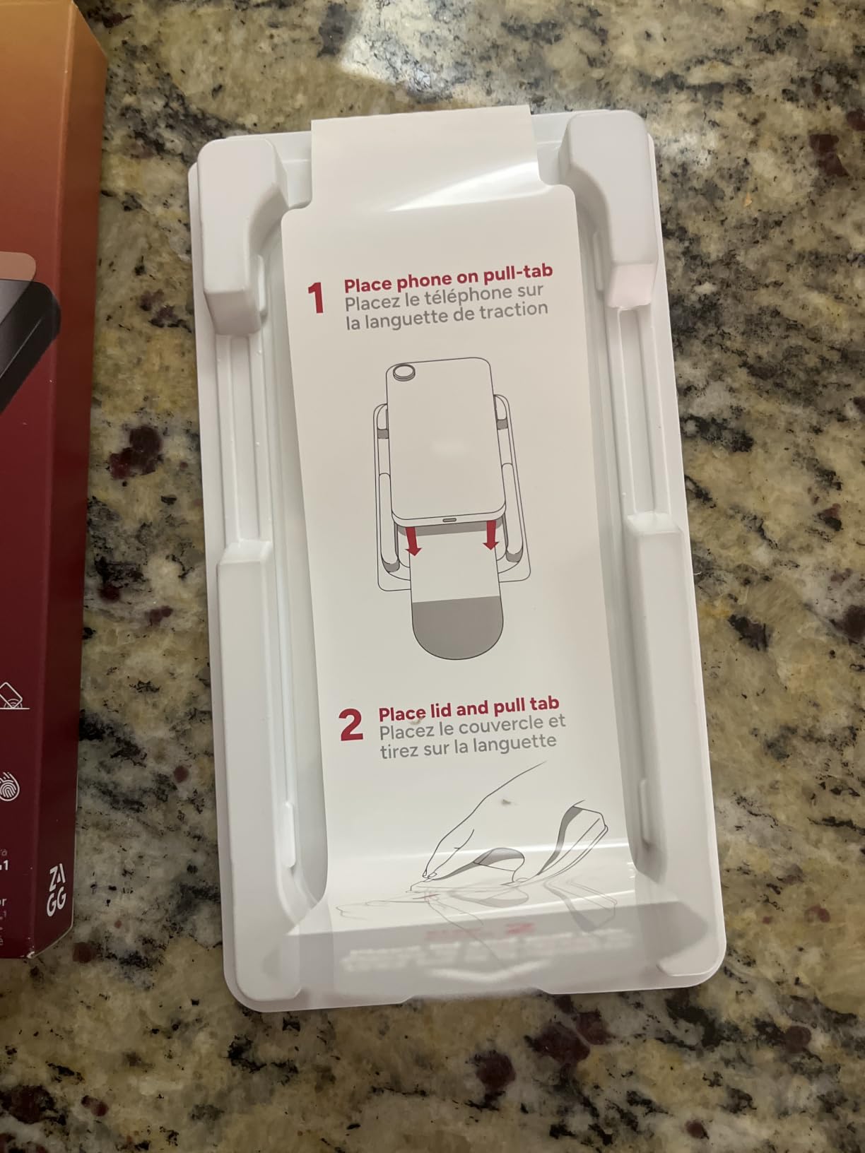 ZAGG Glass+ Screen Protector for Phone 15 Pro - 3X Stronger with Reinforced Edges, Scratch & Smudge-Resistant Surface, InvisibleShield, Easy to Install customer photo 2