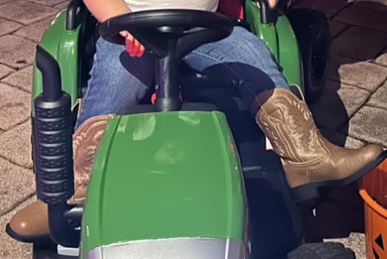 DREAM PAIRS Toddler Boys Girl Cowboy Cowgirl Boots customer photo 1