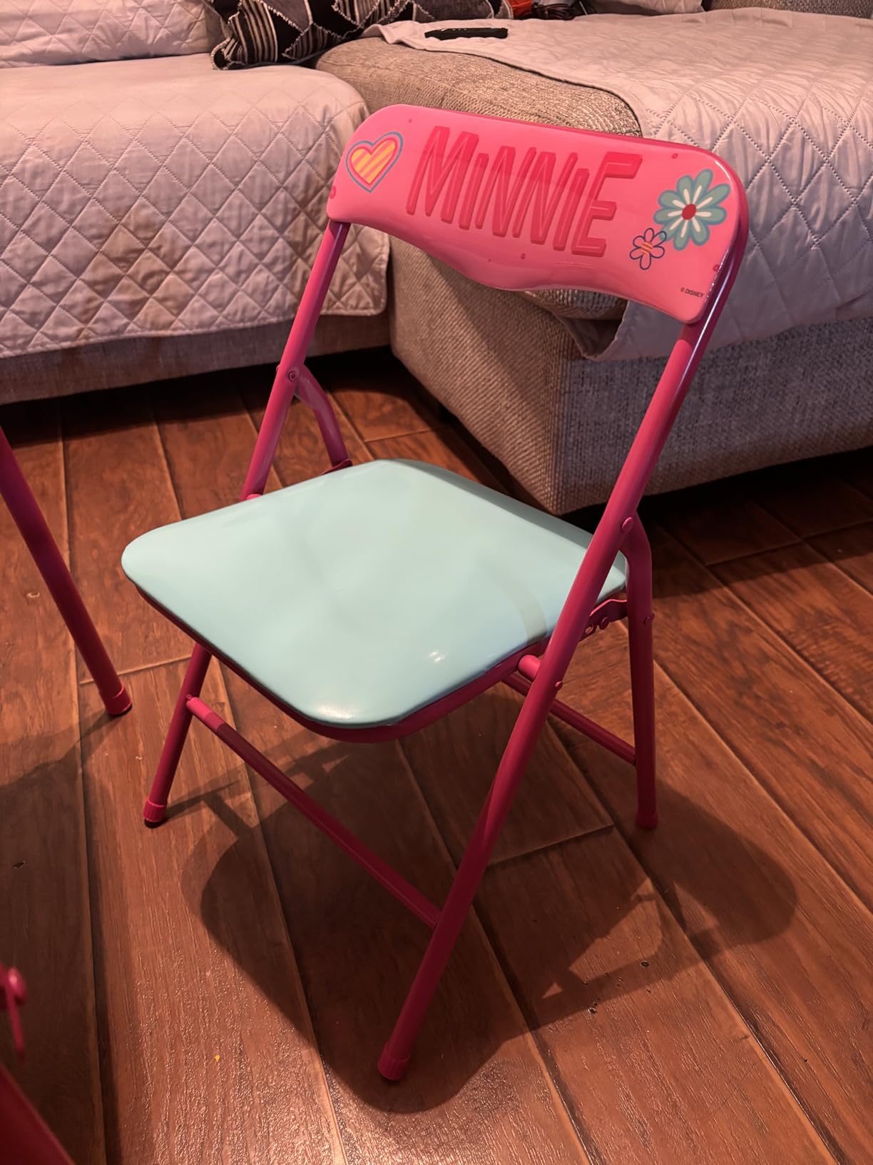 Minnie Mouse Kids Table & Chairs Set for Kid and Toddler 36 Months Up To 7 years, Includes: 1 Table (24