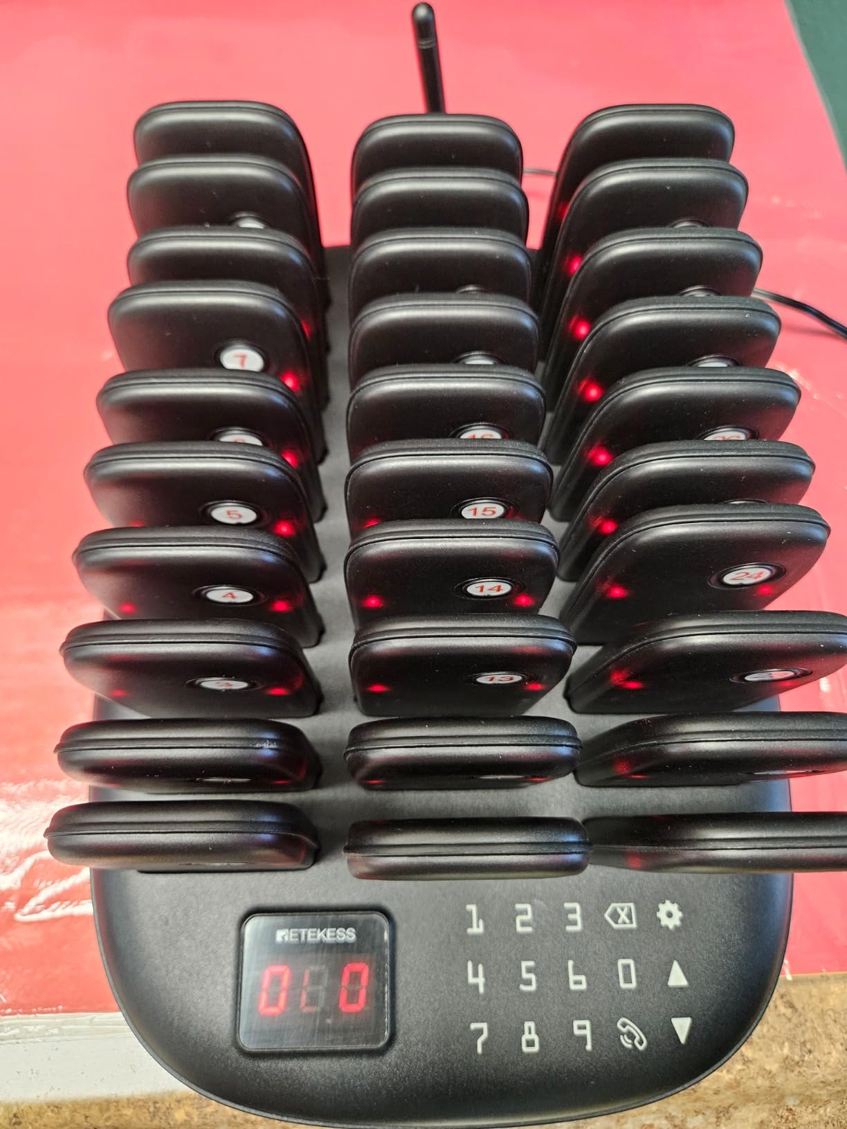 Retekess TD175P Restaurant Pager System, Buzzers for Restaurants, 30 Beepers customer photo 2