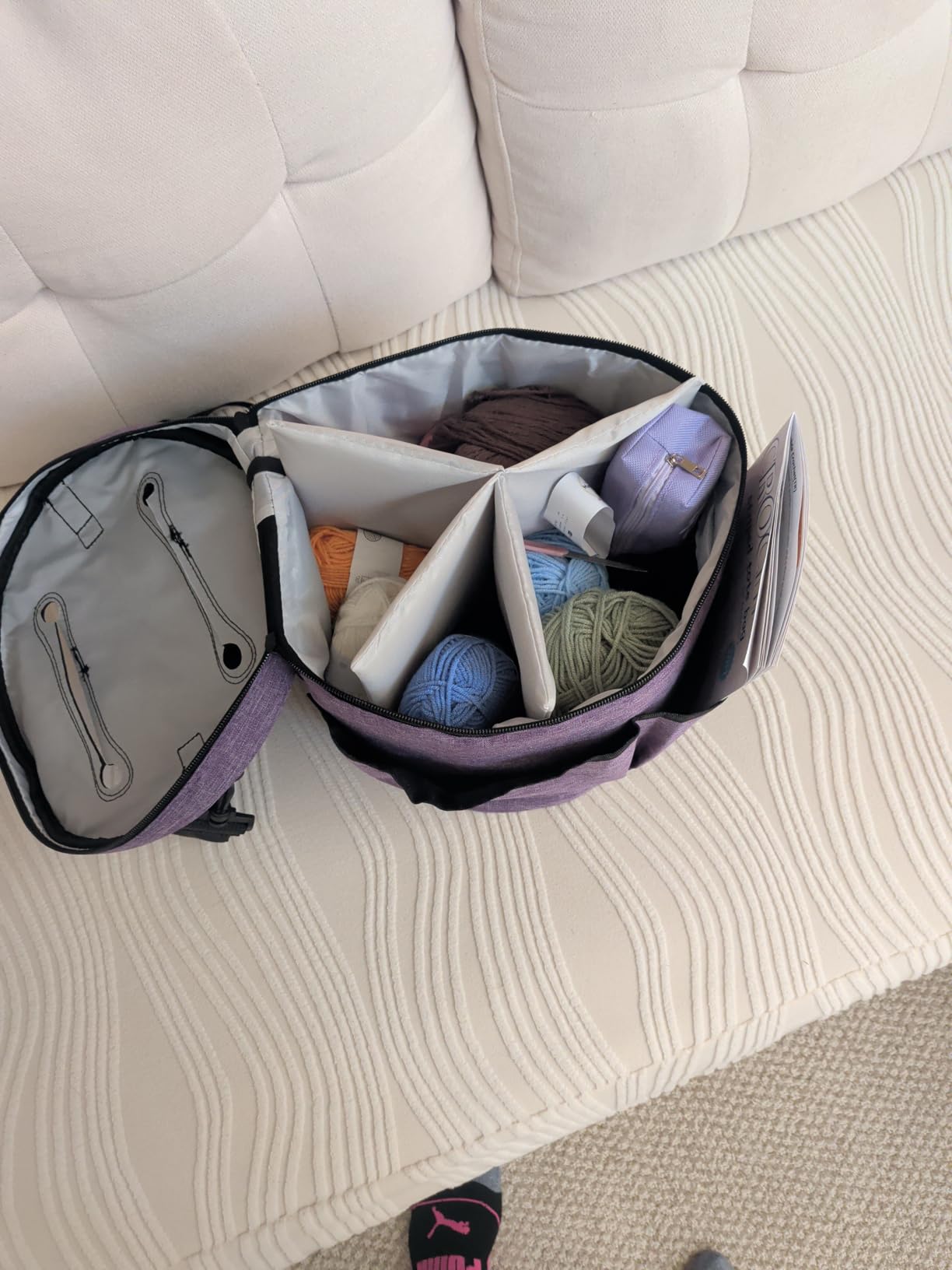 Katech Crochet Kit for Beginners, Adults, Kids Includ Everything You Needed | Crochet & Knitting Kits Includes Crochet Hooks, Large Storage Bag, Soft Yarn, Instruction Compelet Crochet Supplies-Ideal Gift customer photo 1
