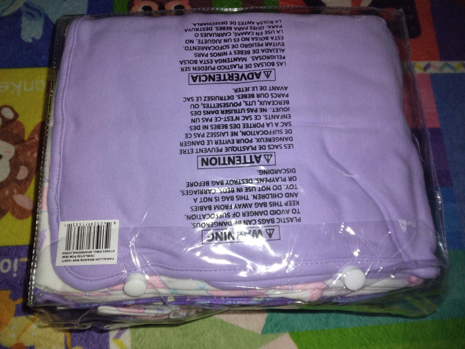 The Peanutshell Baby Layette Gift Set for Girls, Newborn Girl Gift Sets, Baby Clothes & Essentials, Purple Butterfly customer photo 2