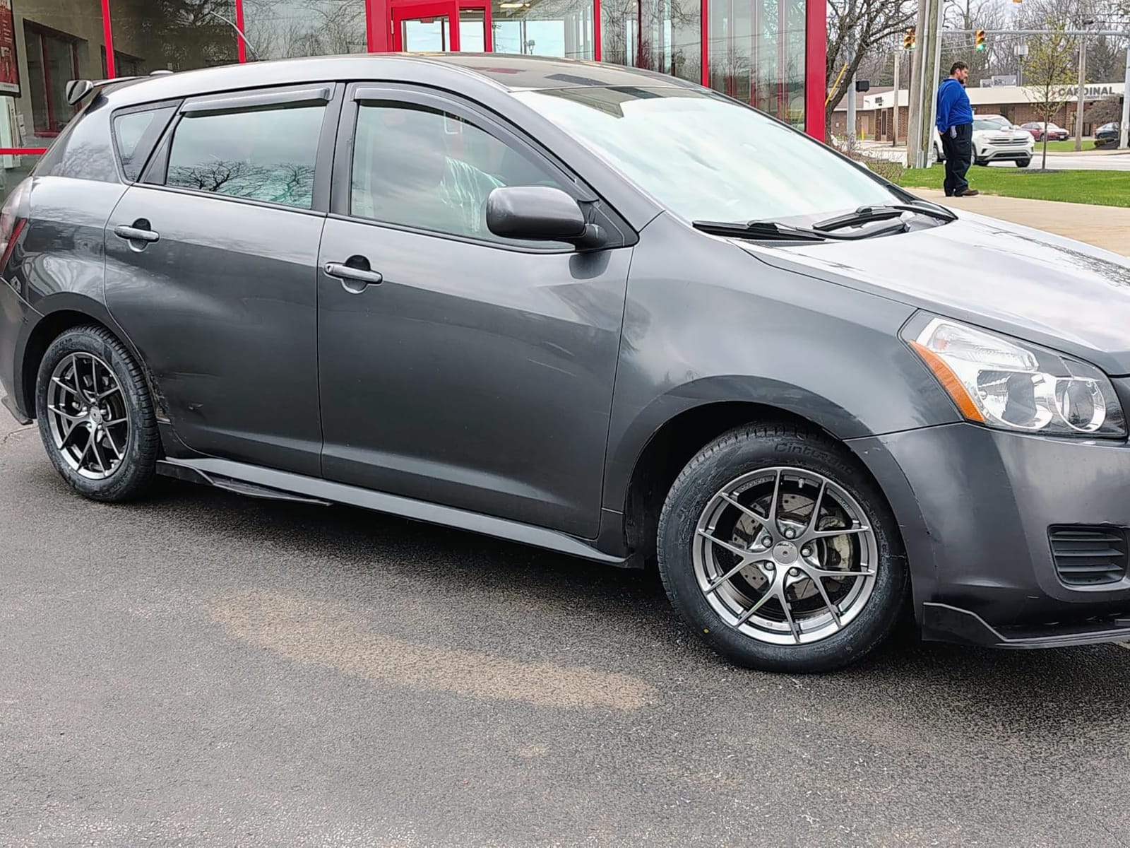 SCITOO wheel rims size:18 * 8.0in,ET:40,H/PCD:5 * 114.3,CB:73.1,1 pcs MATT BLACK customer photo 2