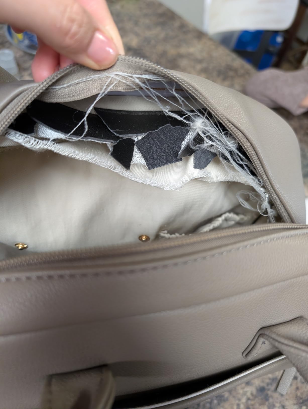 Ayla & Co Full-Size Diaper Bag Backpack, Accessories Included - Caffe customer photo 1