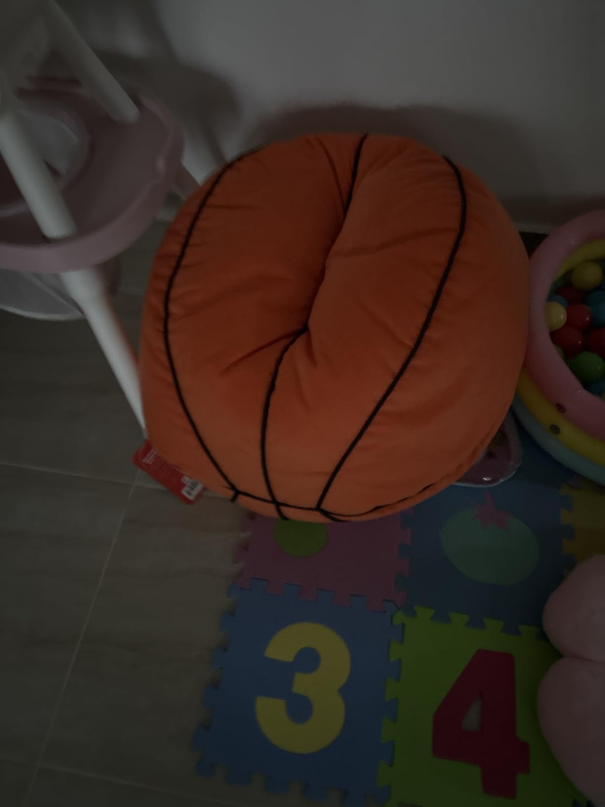 Big Joe Sports Ball Child-Sized Bean Bag Chair for Kids, Soccer Ball Plush, Ultra-Soft Lightweight Polyester Blend, 2.5 Foot Refillable customer photo 1