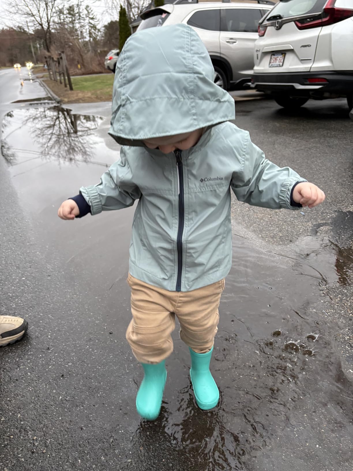 Columbia Youth Boys Glennaker Rain Jacket customer photo 1