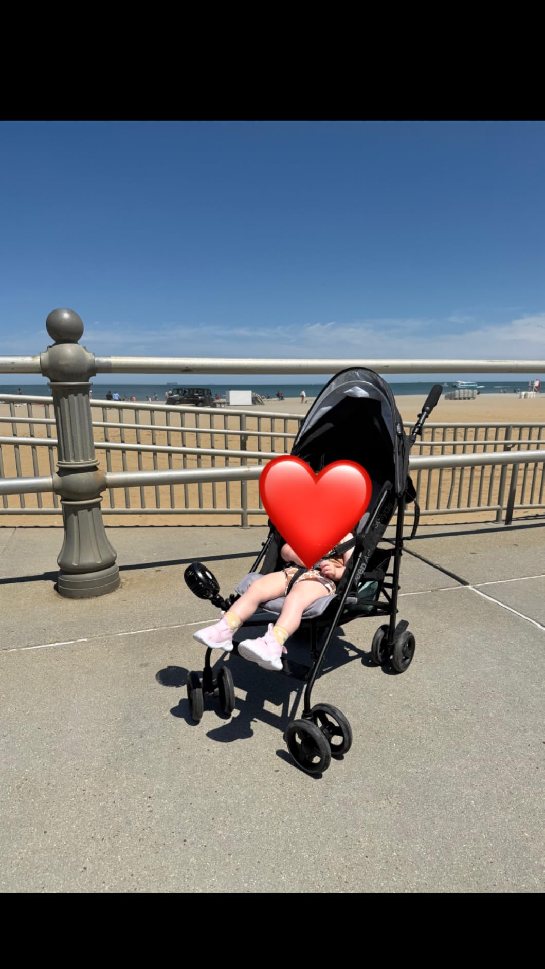 Jeep PowerGlyde Stroller by Delta Children Lightweight Travel Stroller with Smoothest Ride & Compact Fold, 3-Position Recline, Extra Large Storage Basket, Olive Green customer photo 1