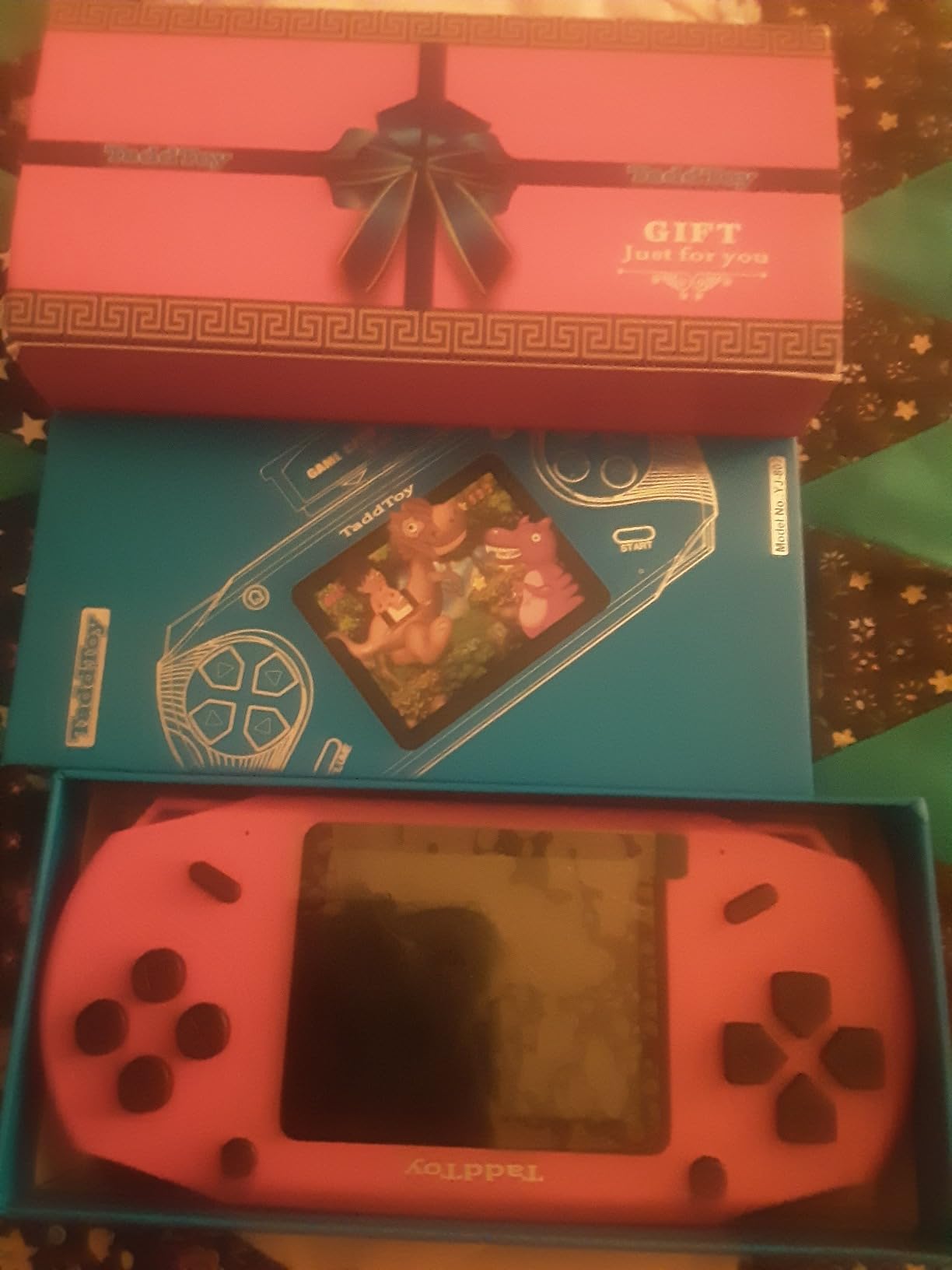 Handheld Game for Kids Built-in 268 Retro Video Games Kids Gifts Ages 4-12 customer photo 1